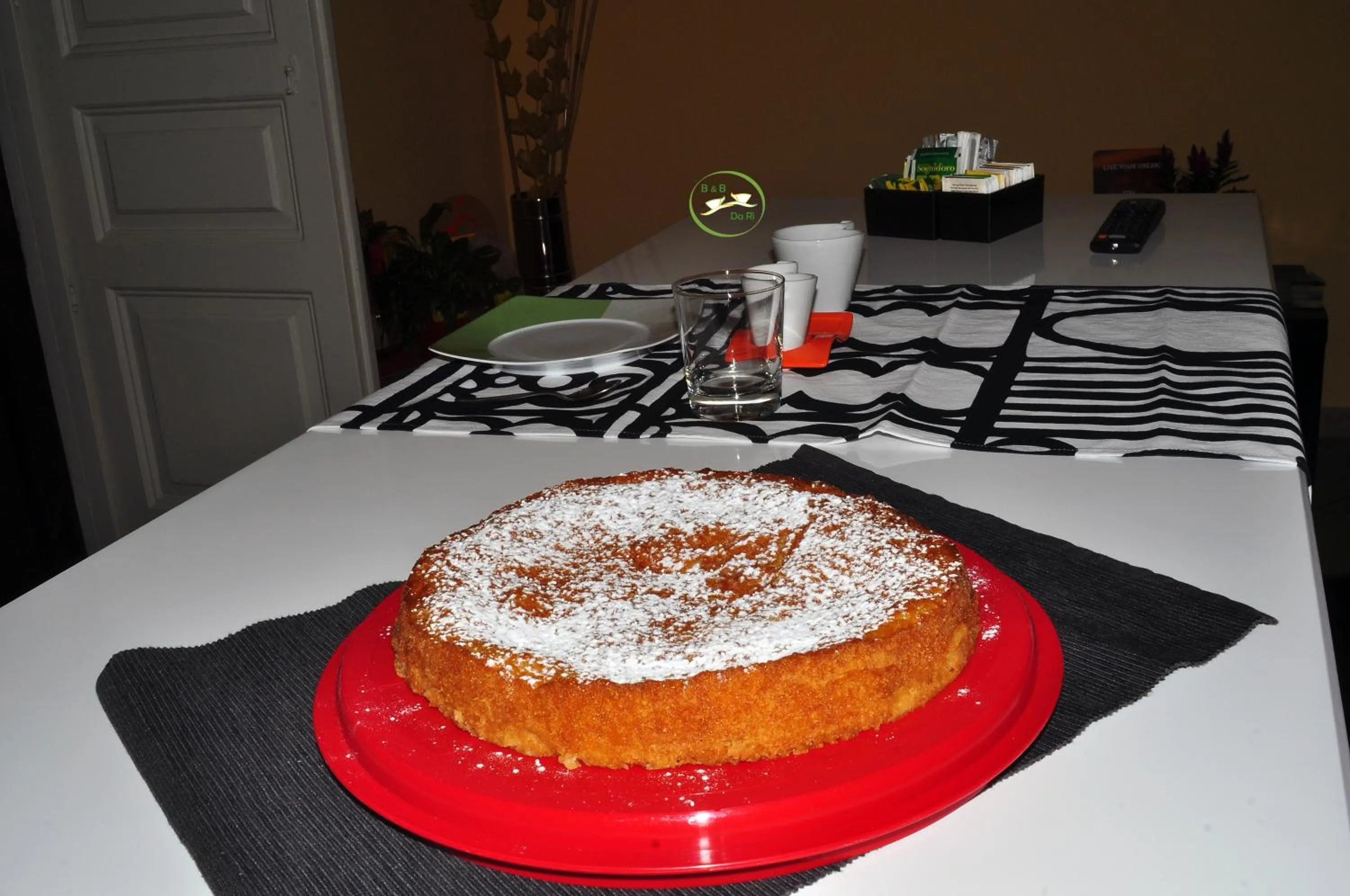 Food and drinks in B&B Da Rì