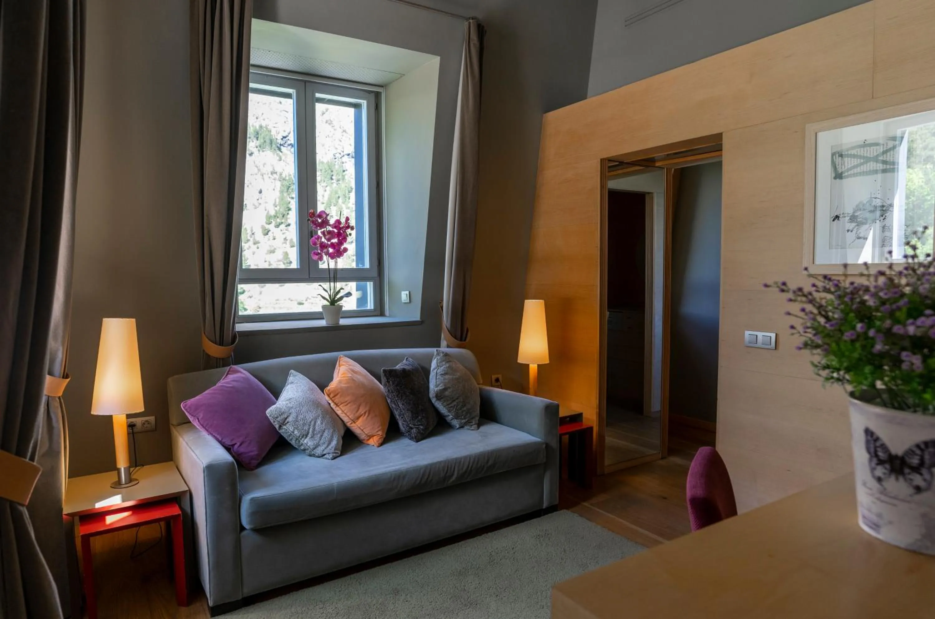 Living room in Gran Hotel – Balneario de Panticosa