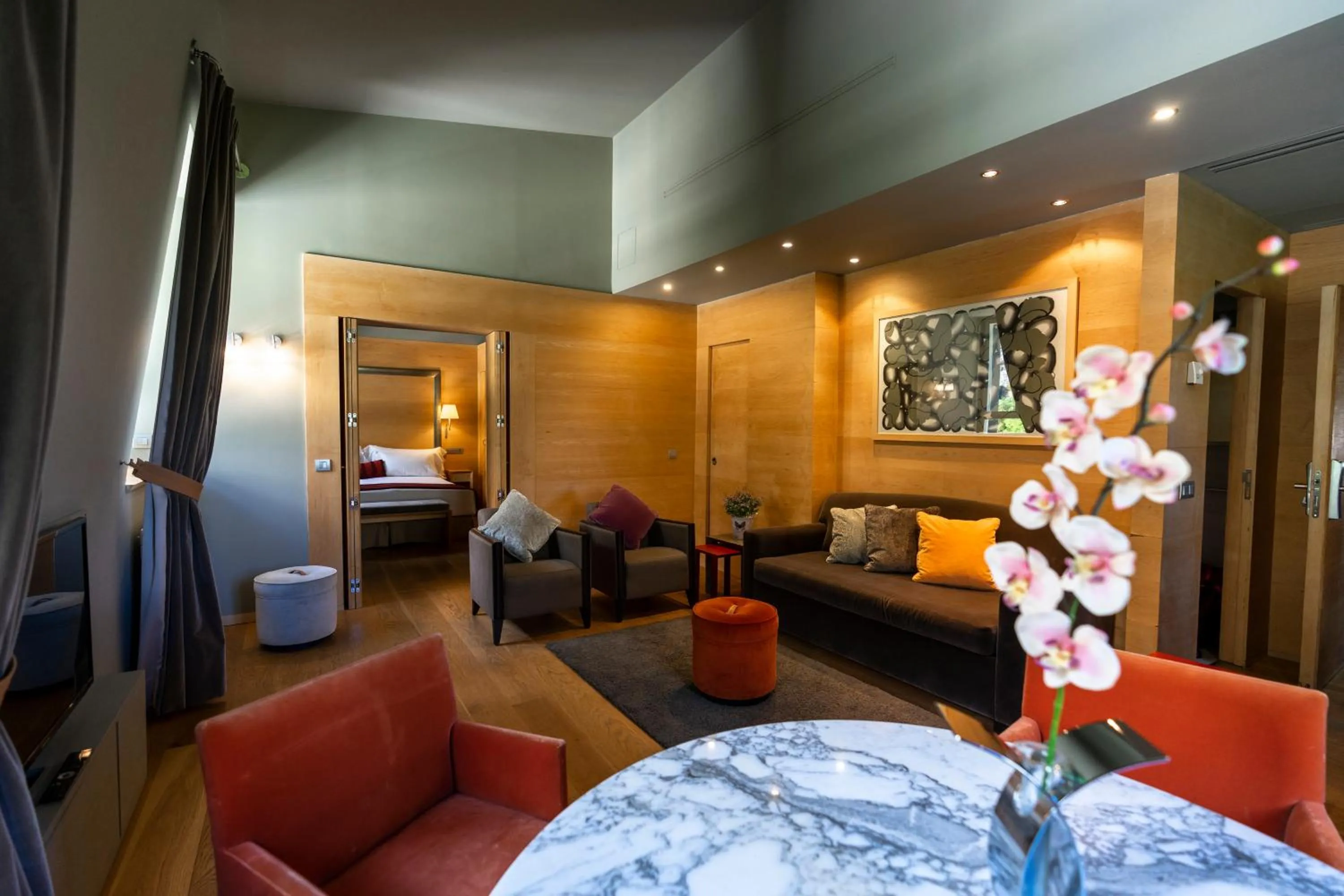 Living room in Gran Hotel – Balneario de Panticosa