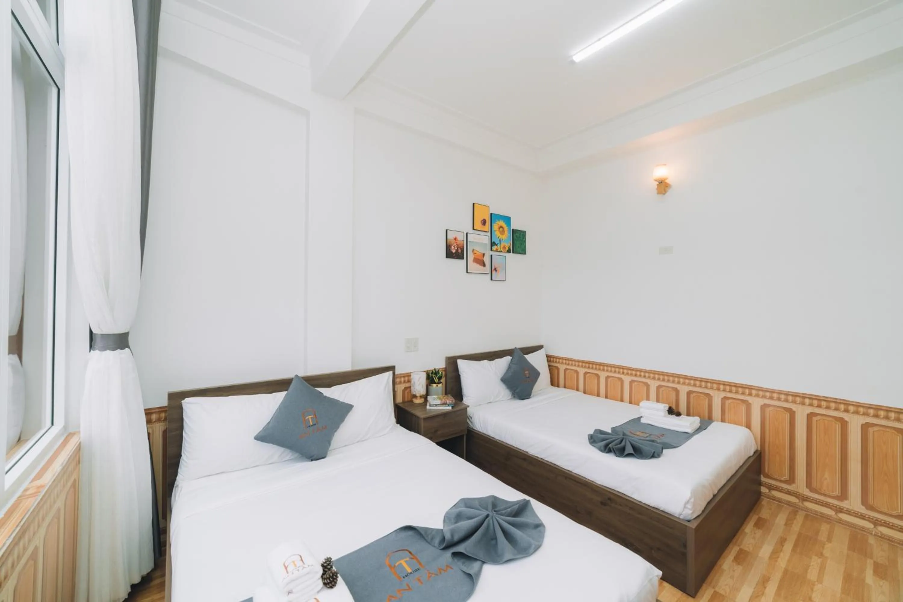 Bed in AN TÂM House Đà Lạt