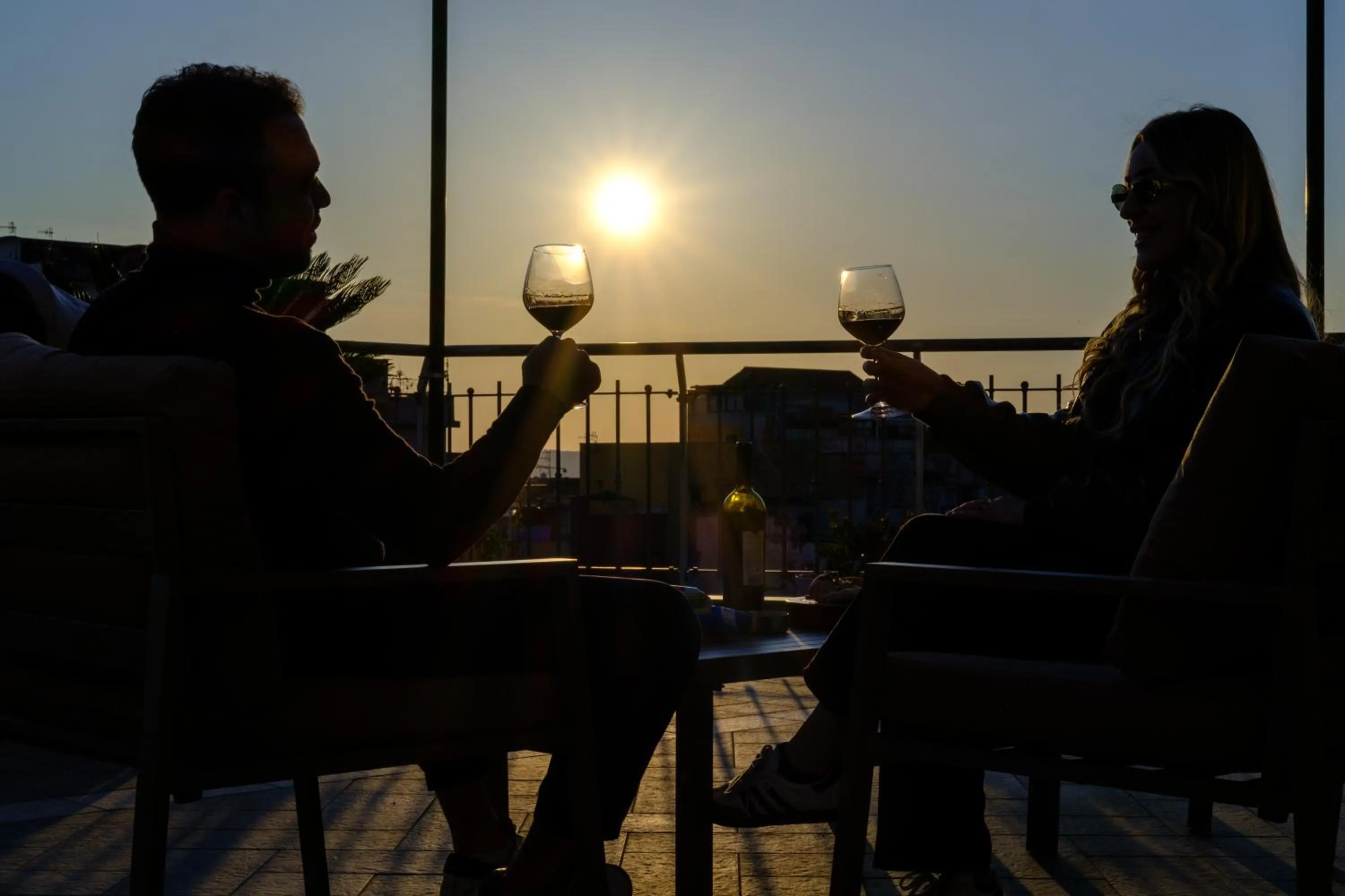 Balcony/Terrace in Palazzo Adele Rooms & Apartments