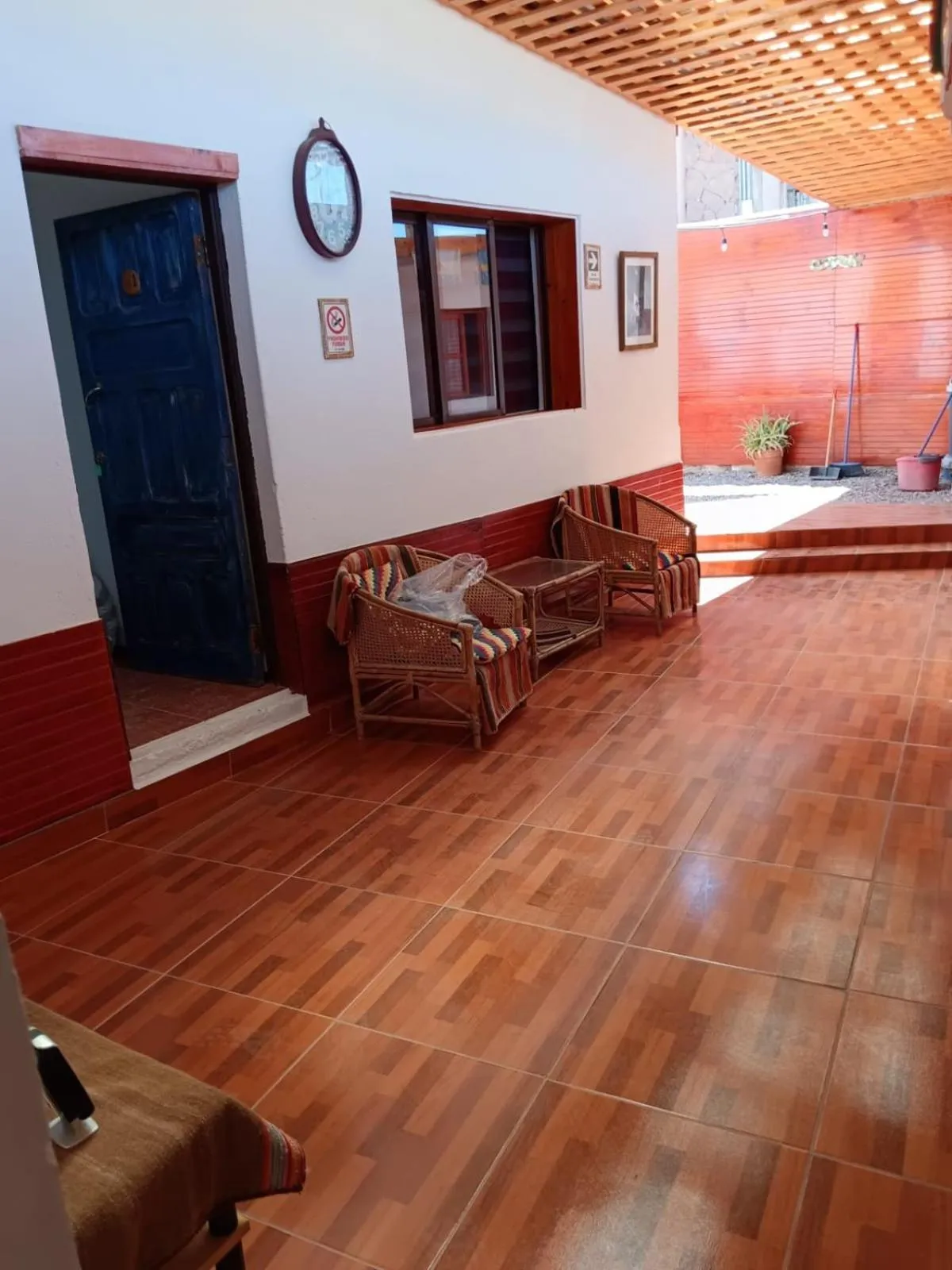 Balcony/Terrace in Hostal Siete Colores