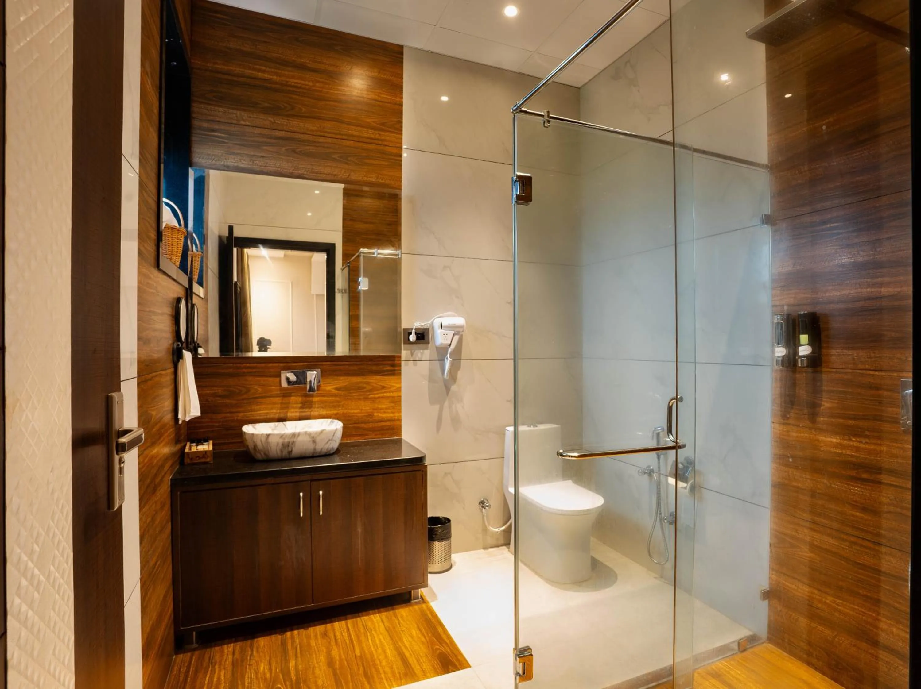 Shower in La Nature Hotels & Resorts