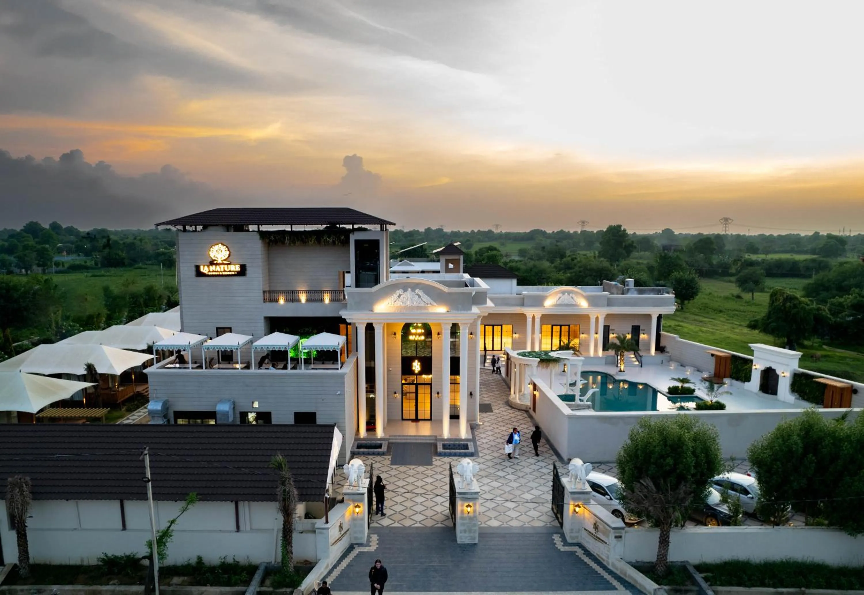 Property building in La Nature Hotels & Resorts