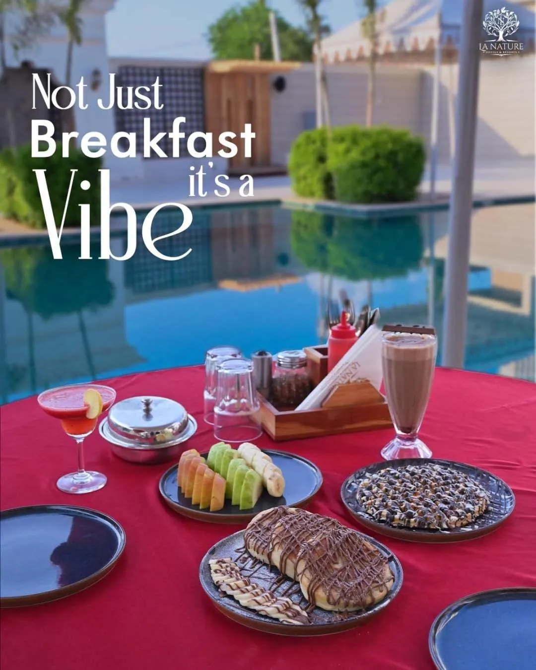 Food and drinks in La Nature Hotels & Resorts