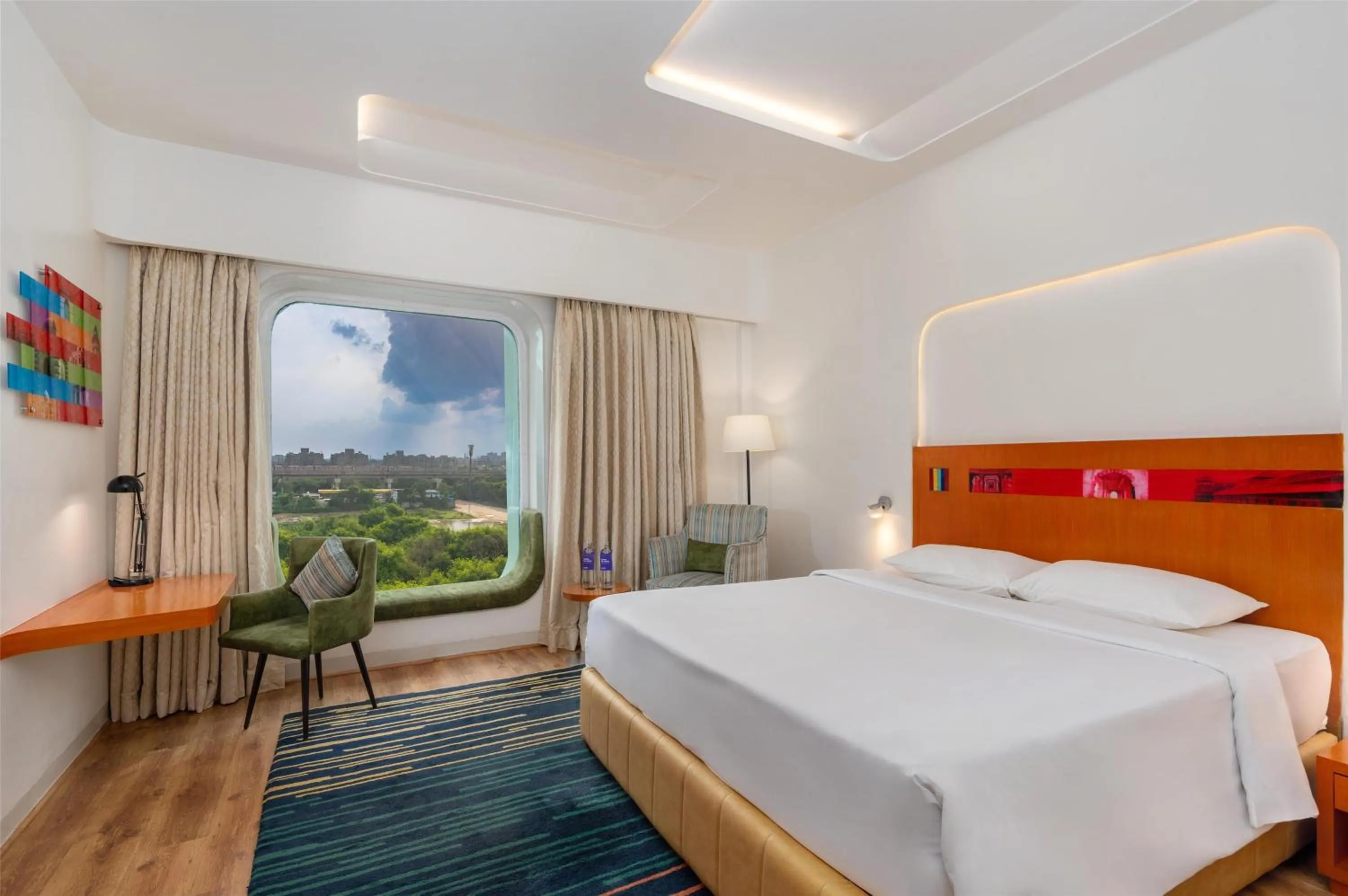 Bedroom, Bed in Park Inn by Radisson New Delhi IP Extension