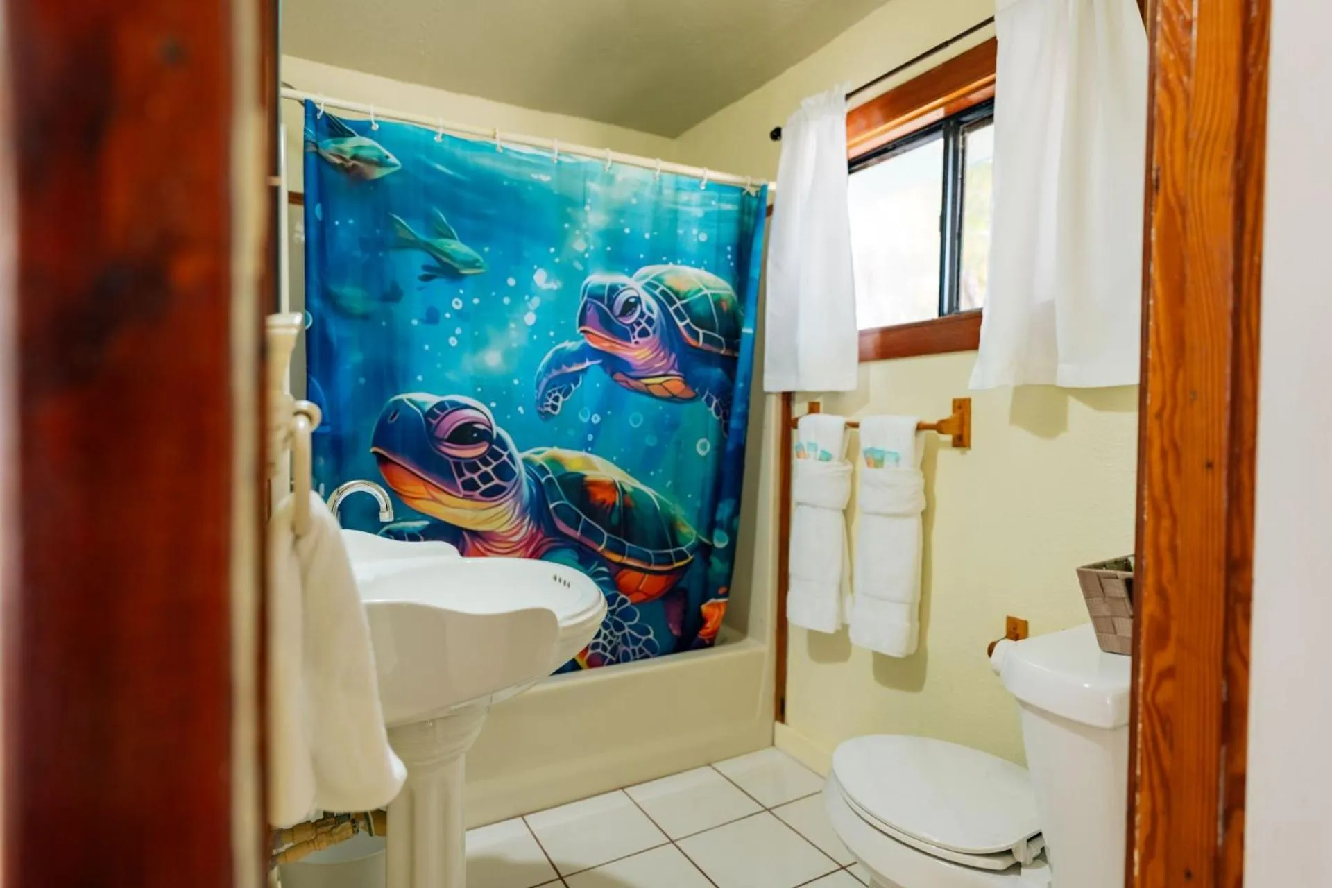 Toilet in Blue Marlin Beach Resort