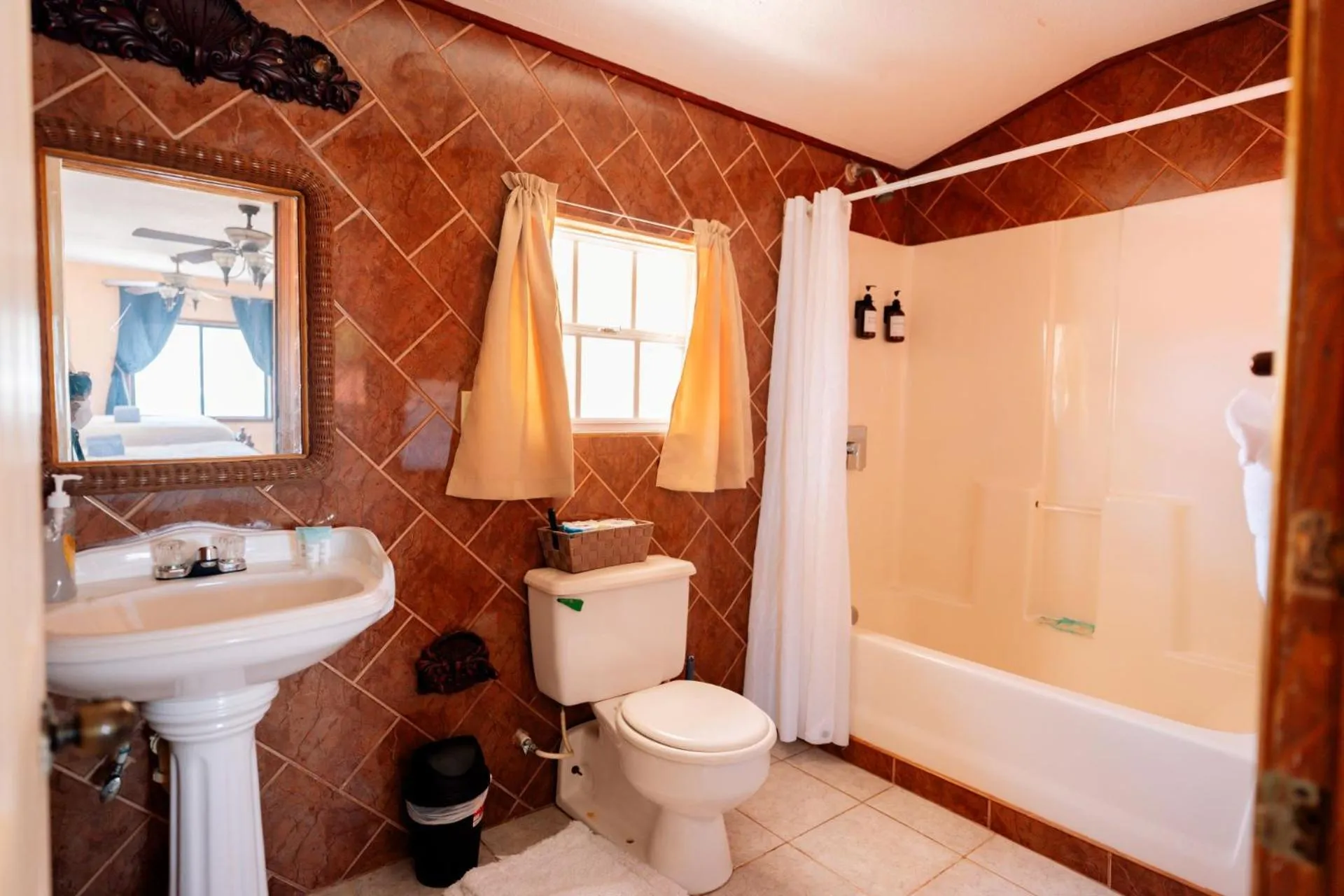 Toilet in Blue Marlin Beach Resort