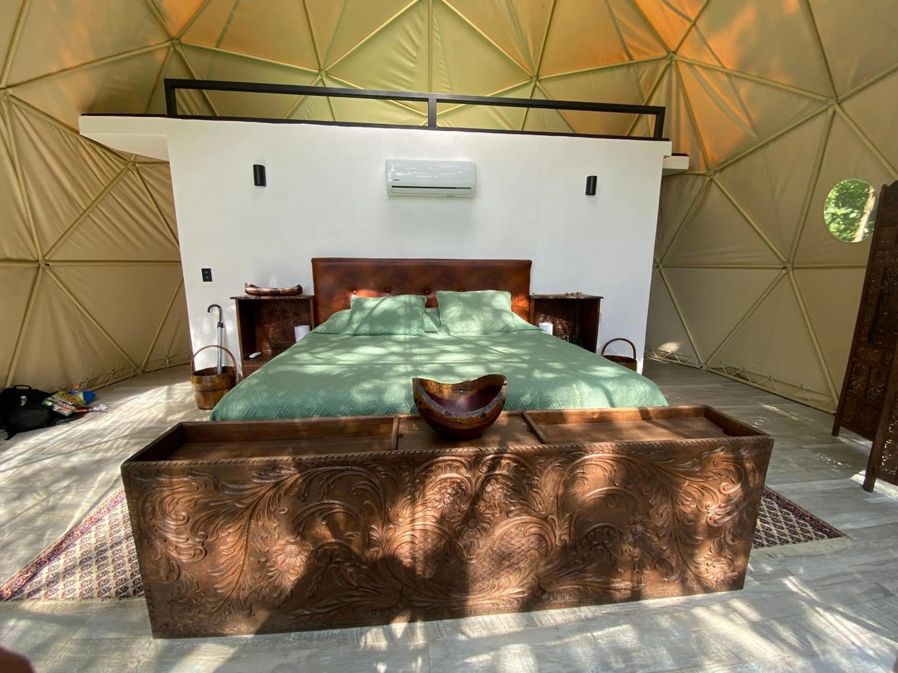 Bed in Way To Heaven Glamping