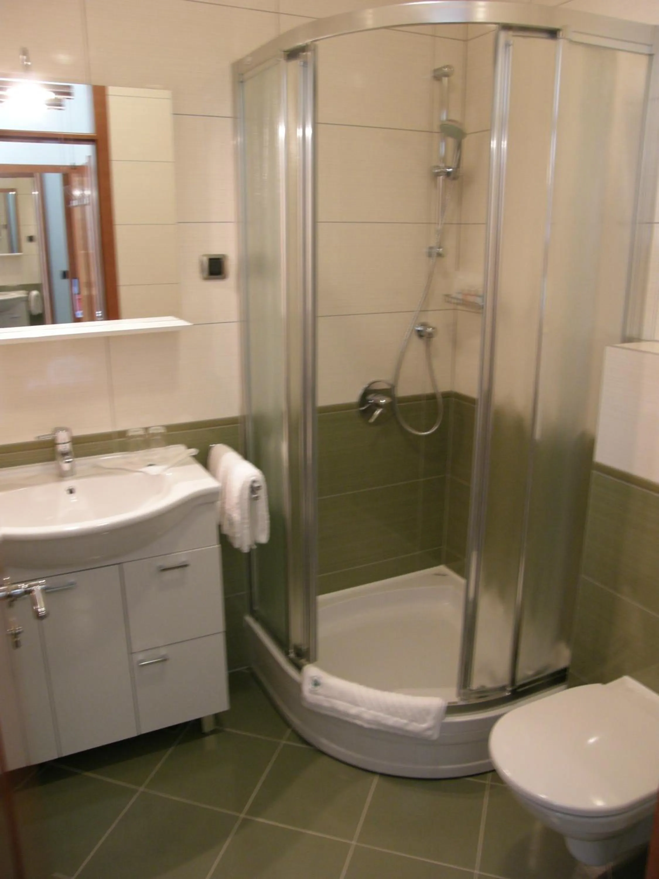 Shower in Hotel Kralj