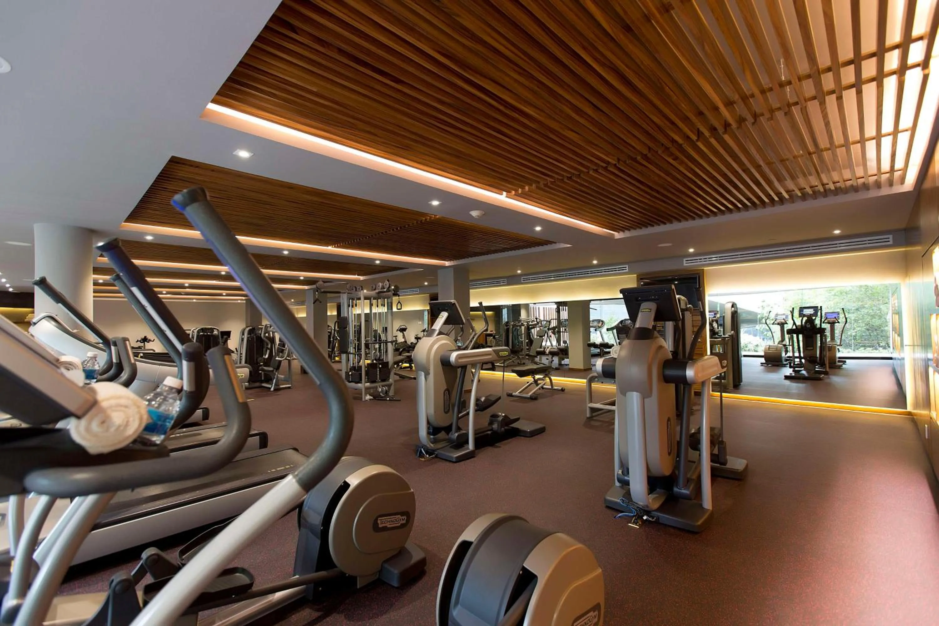 Fitness centre/facilities in Grand Hyatt Playa del Carmen Resort