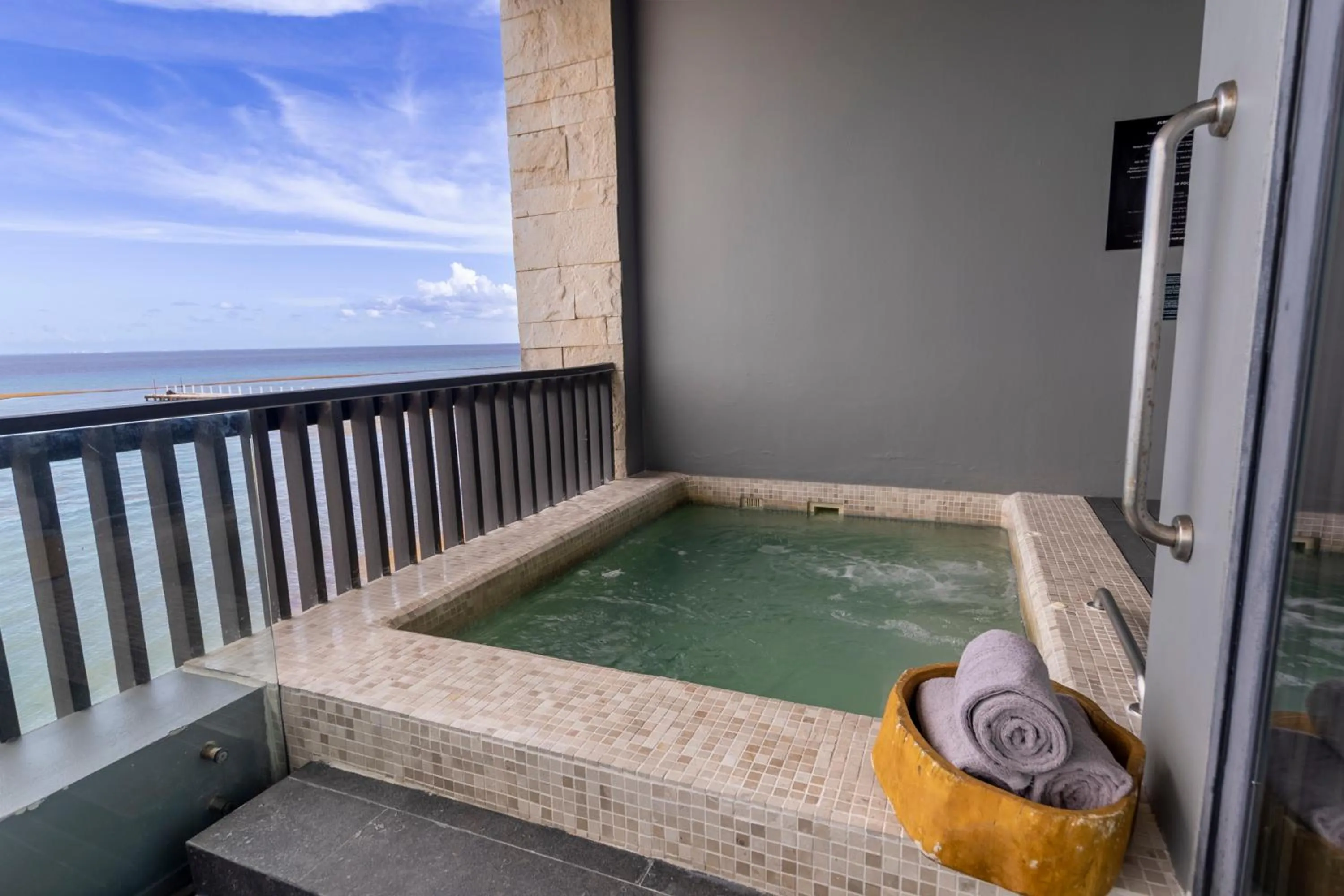 Balcony/Terrace in Devossion By Live Aqua Playa del Carmen All Inclusive - Adults Only