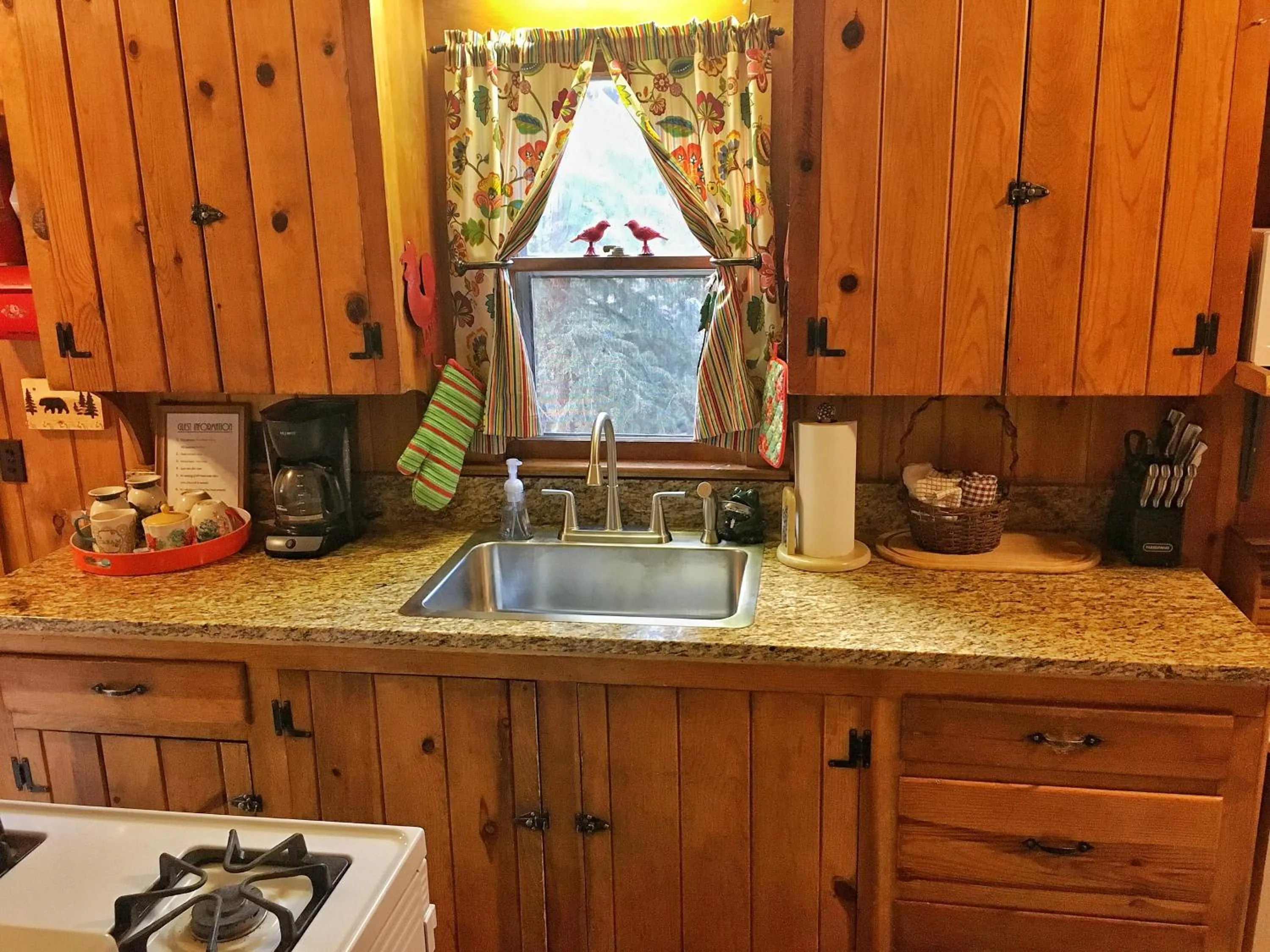 Kitchen or kitchenette in Pine Haven Resort