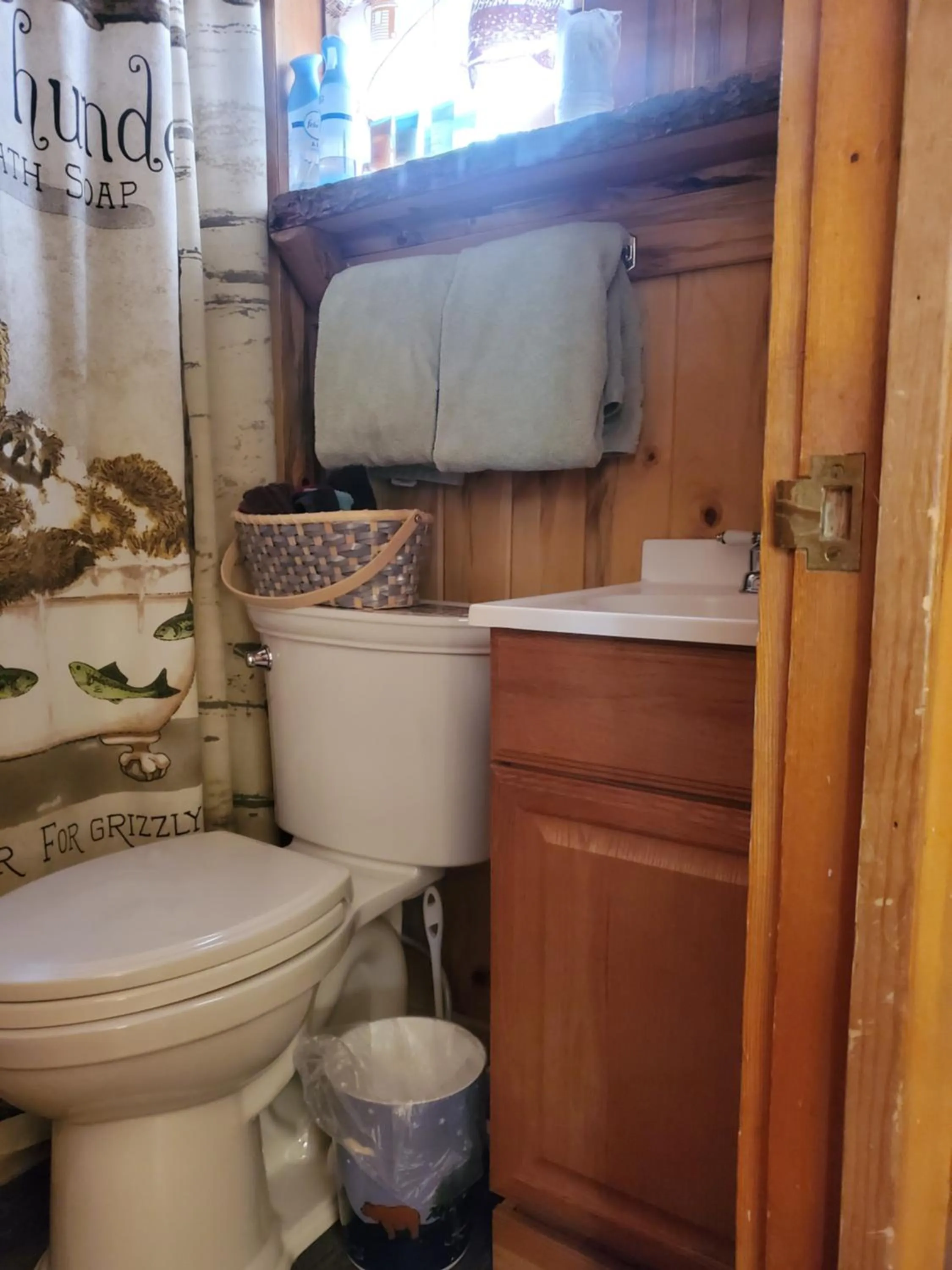 Bathroom in Pine Haven Resort