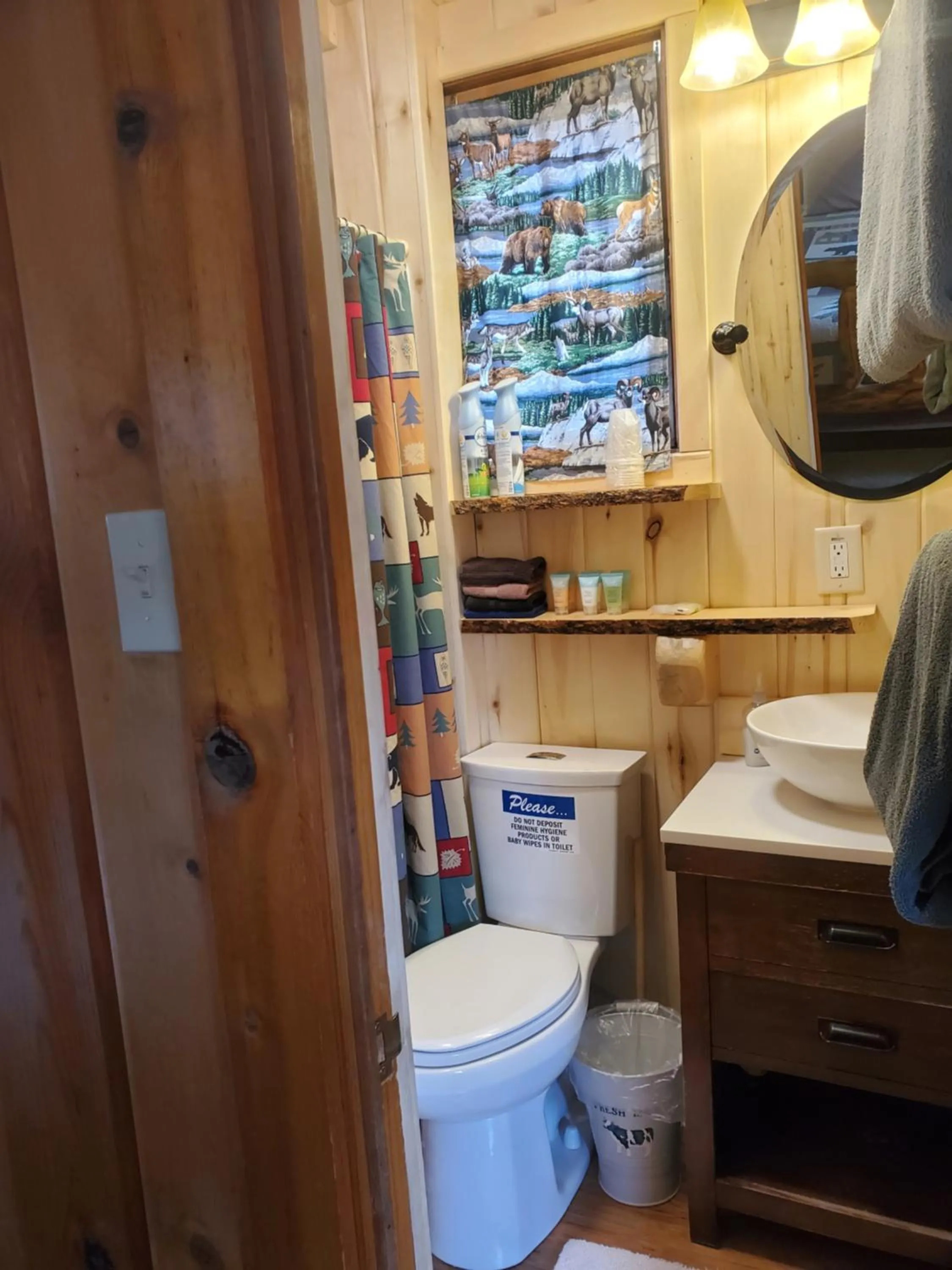 Bathroom in Pine Haven Resort