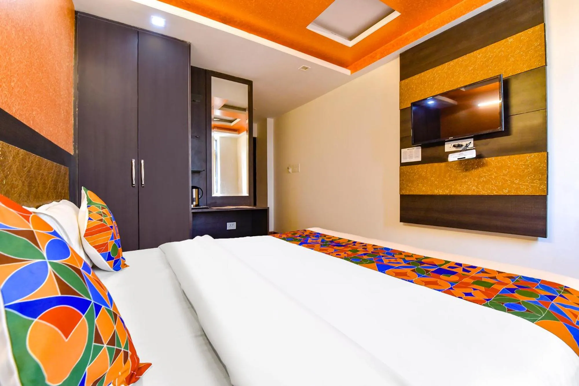 Bed in FabHotel Prestige Elite - Nashik Road