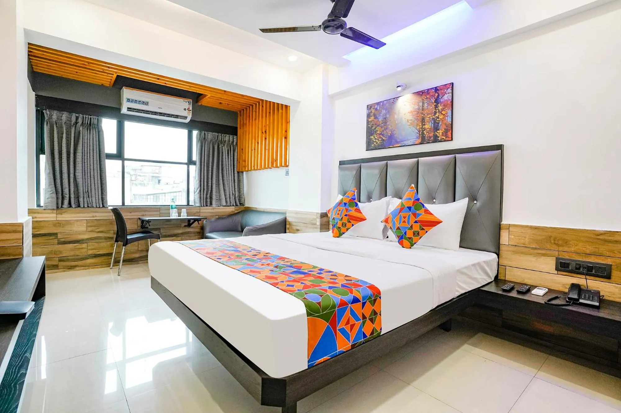 Bed in FabHotel Prestige Elite - Nashik Road