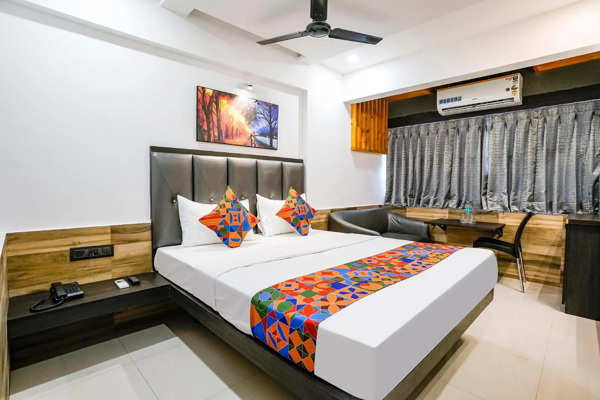 Bed in FabHotel Prestige Elite - Nashik Road