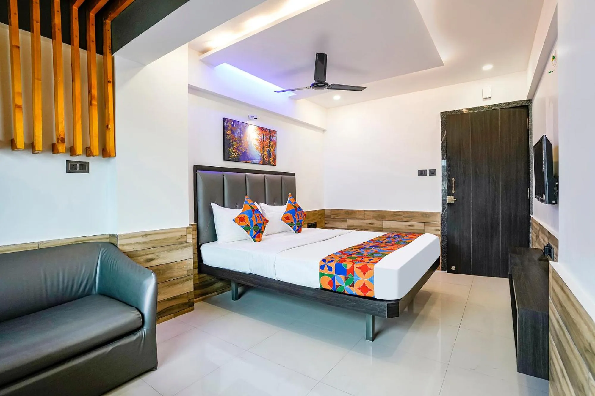 Bed in FabHotel Prestige Elite - Nashik Road