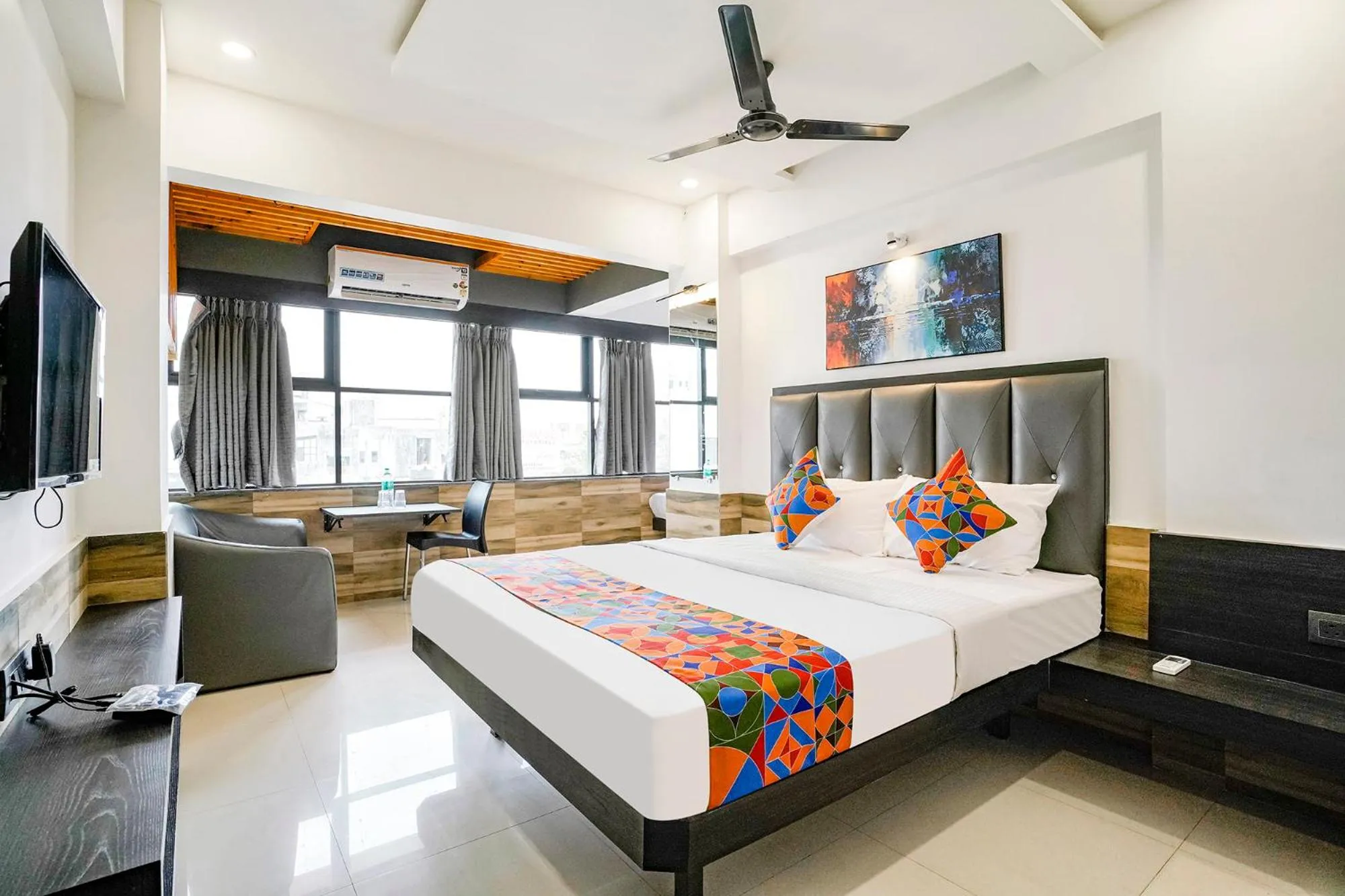 Bed in FabHotel Prestige Elite - Nashik Road