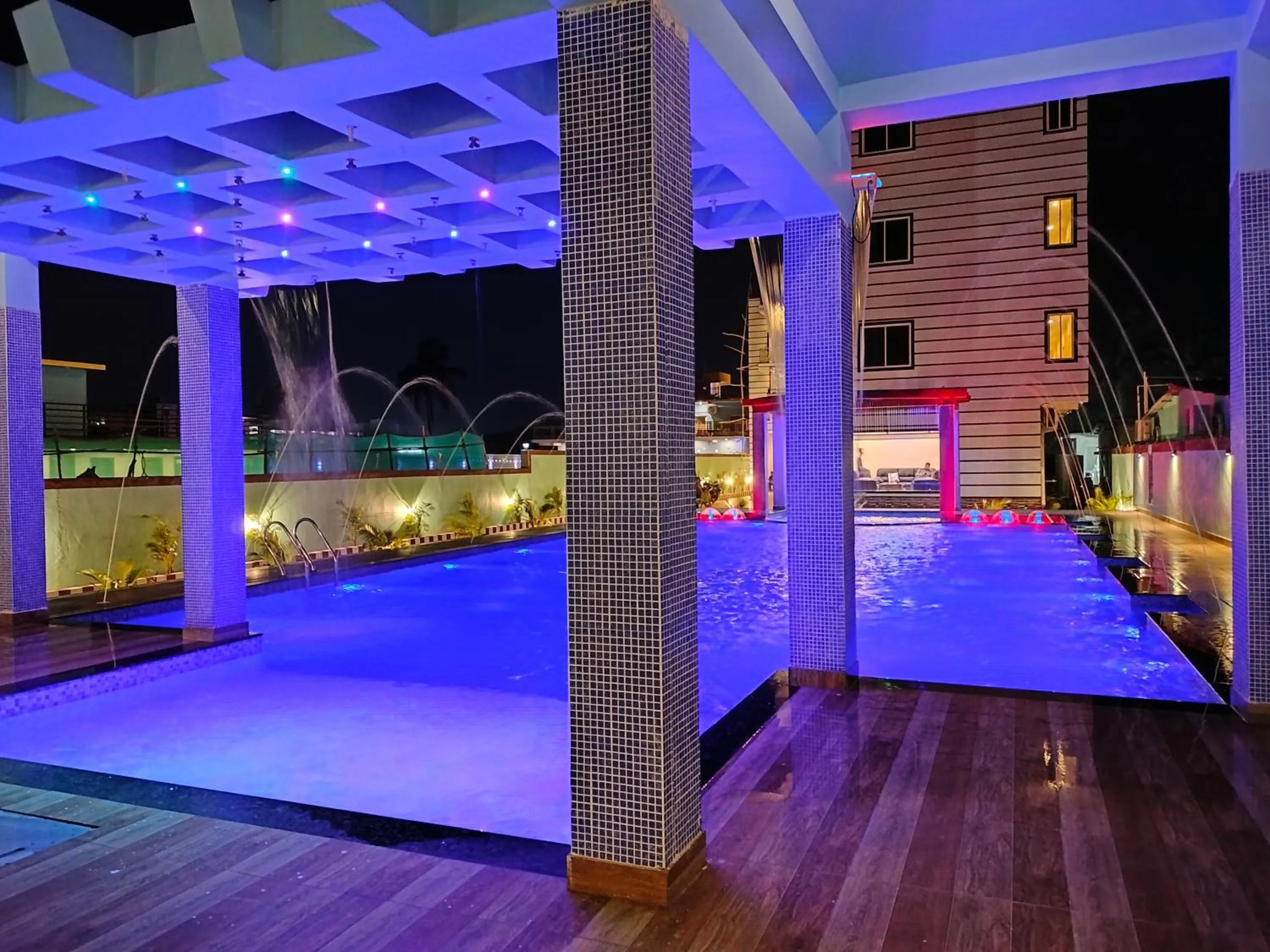 Night in The Triton Beach Resort