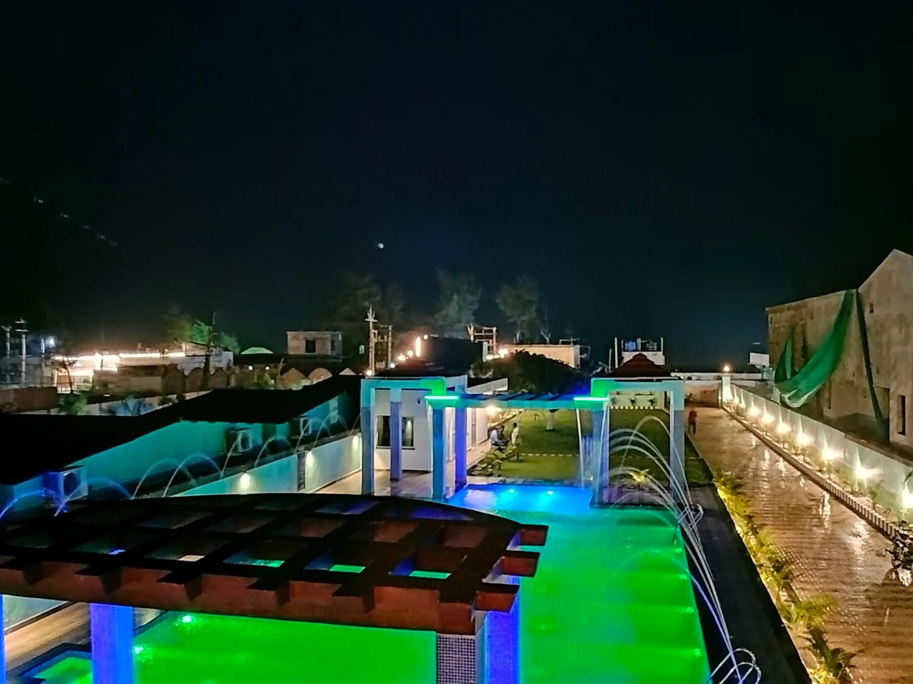 Night in The Triton Beach Resort