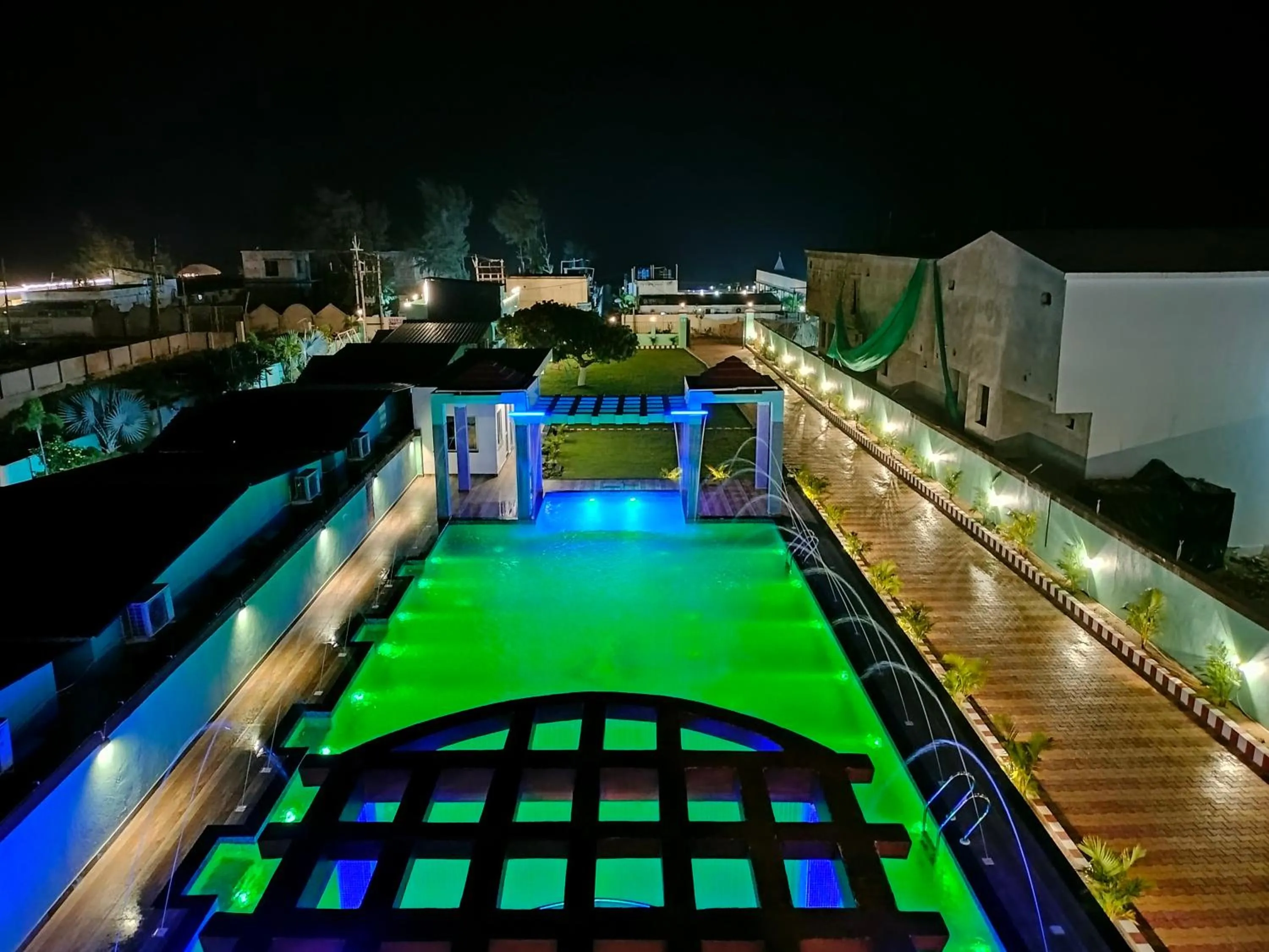 Night in The Triton Beach Resort