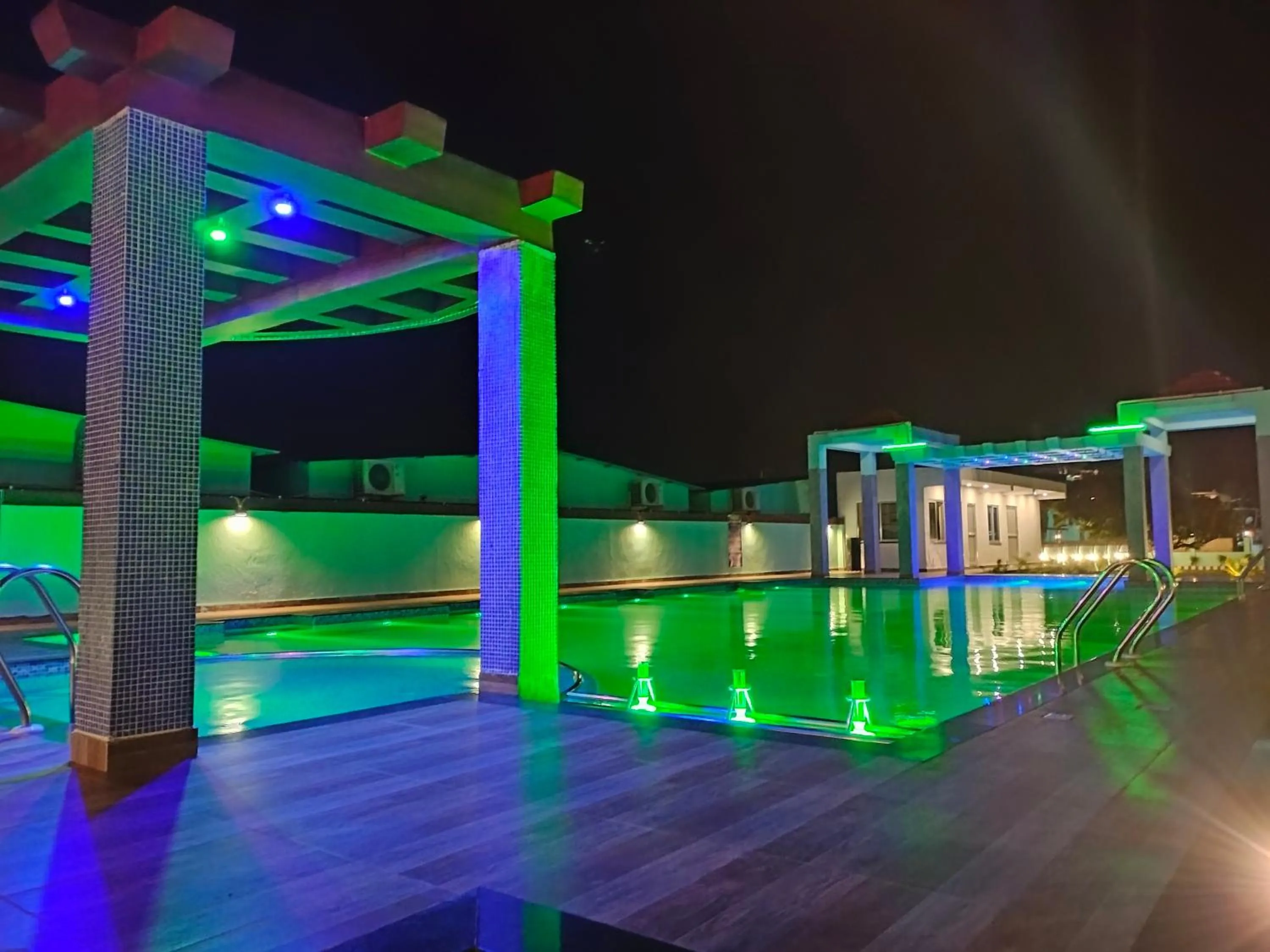 Night in The Triton Beach Resort