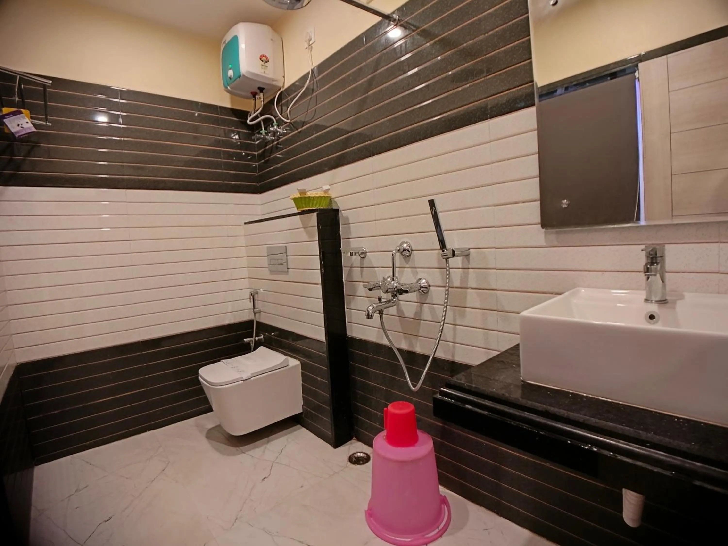 Shower in The Triton Beach Resort