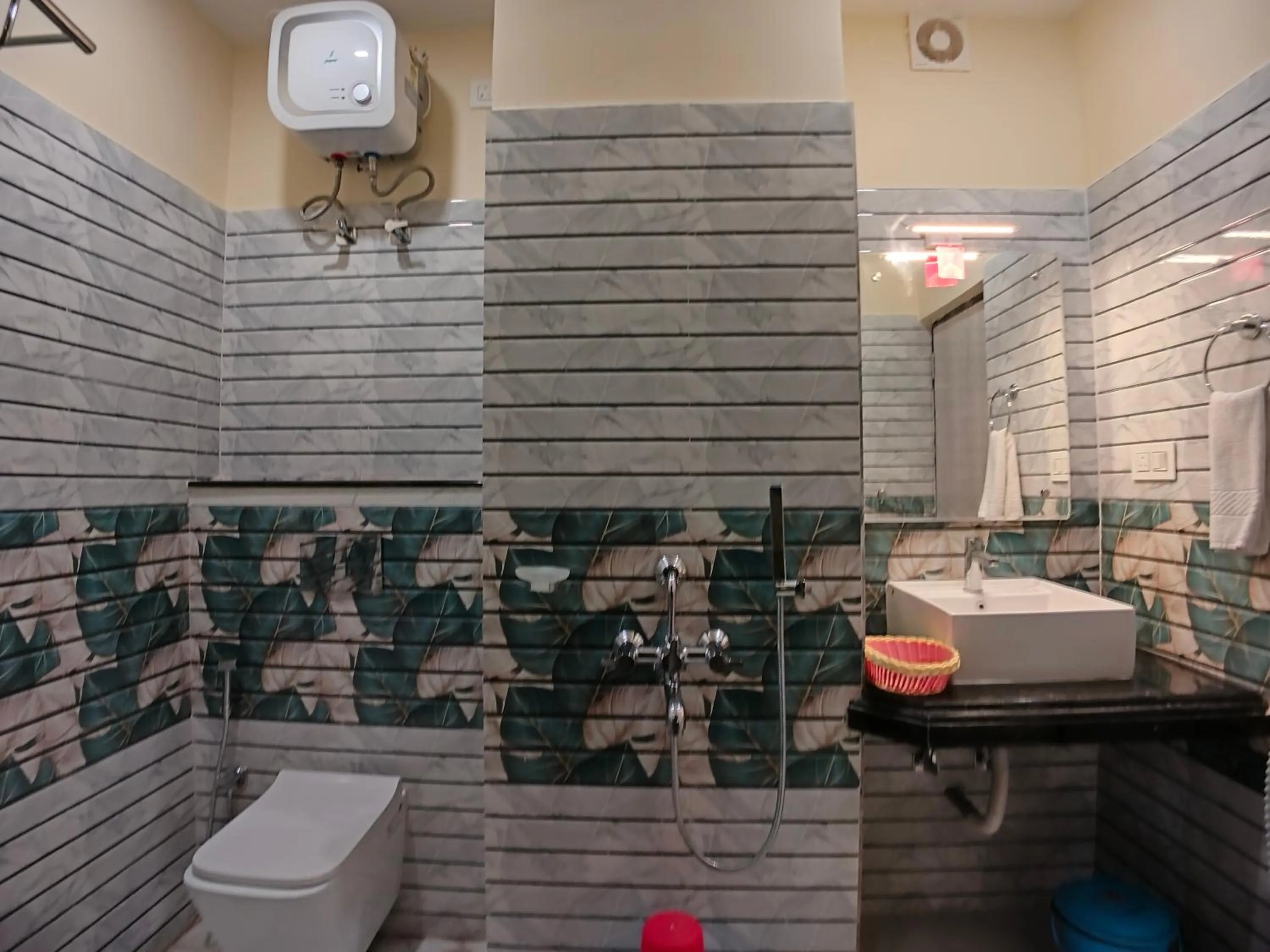 Shower in The Triton Beach Resort