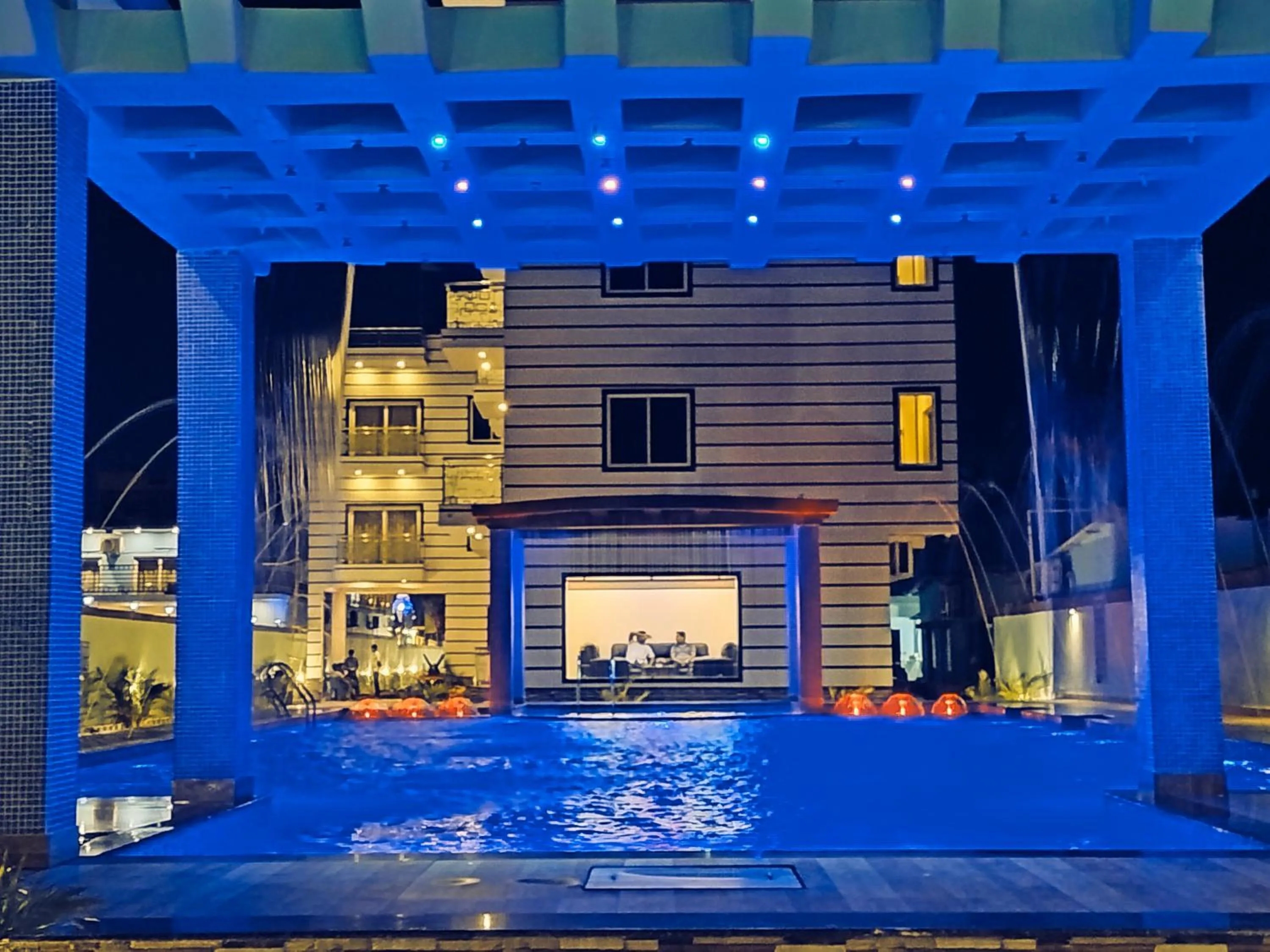 Night in The Triton Beach Resort