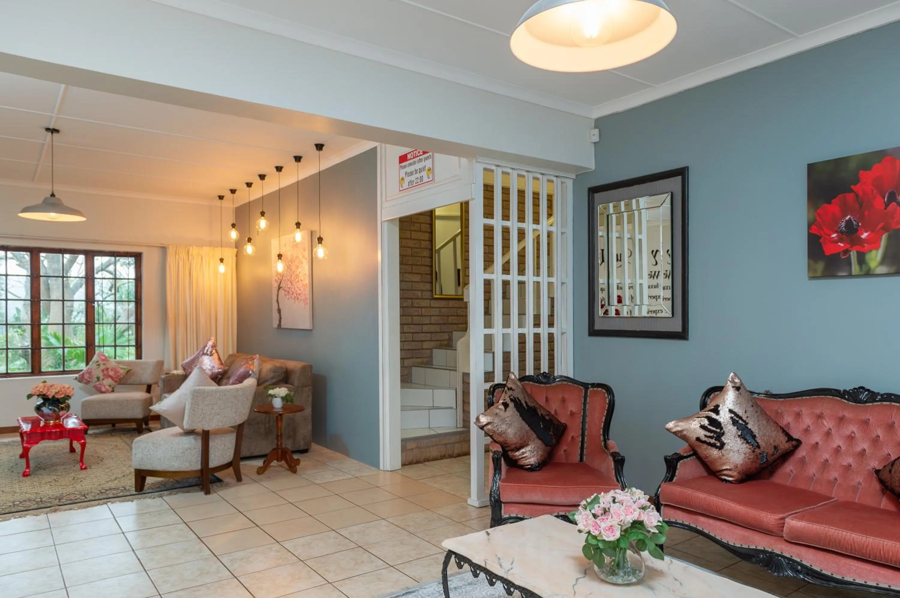 Decorative detail in Zesty Guesthouse