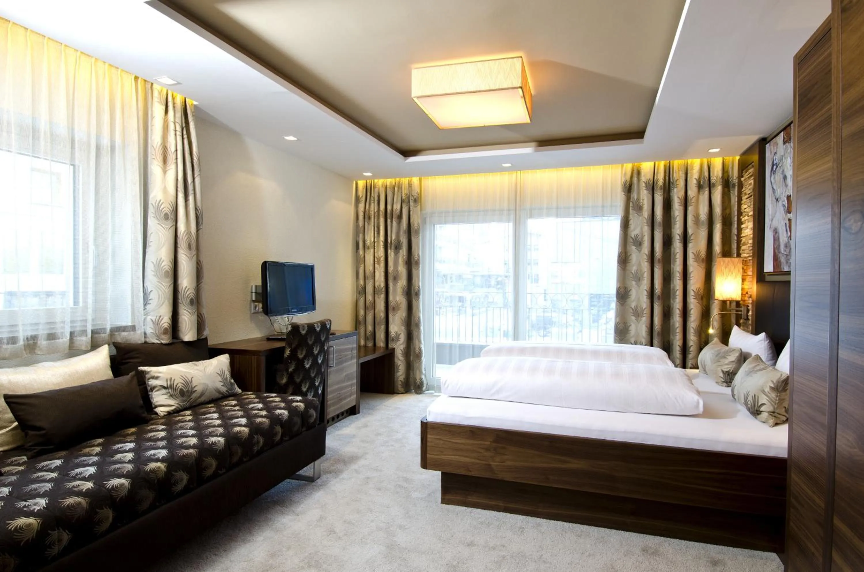 Bedroom, Bed in Hotel Garni Astoria