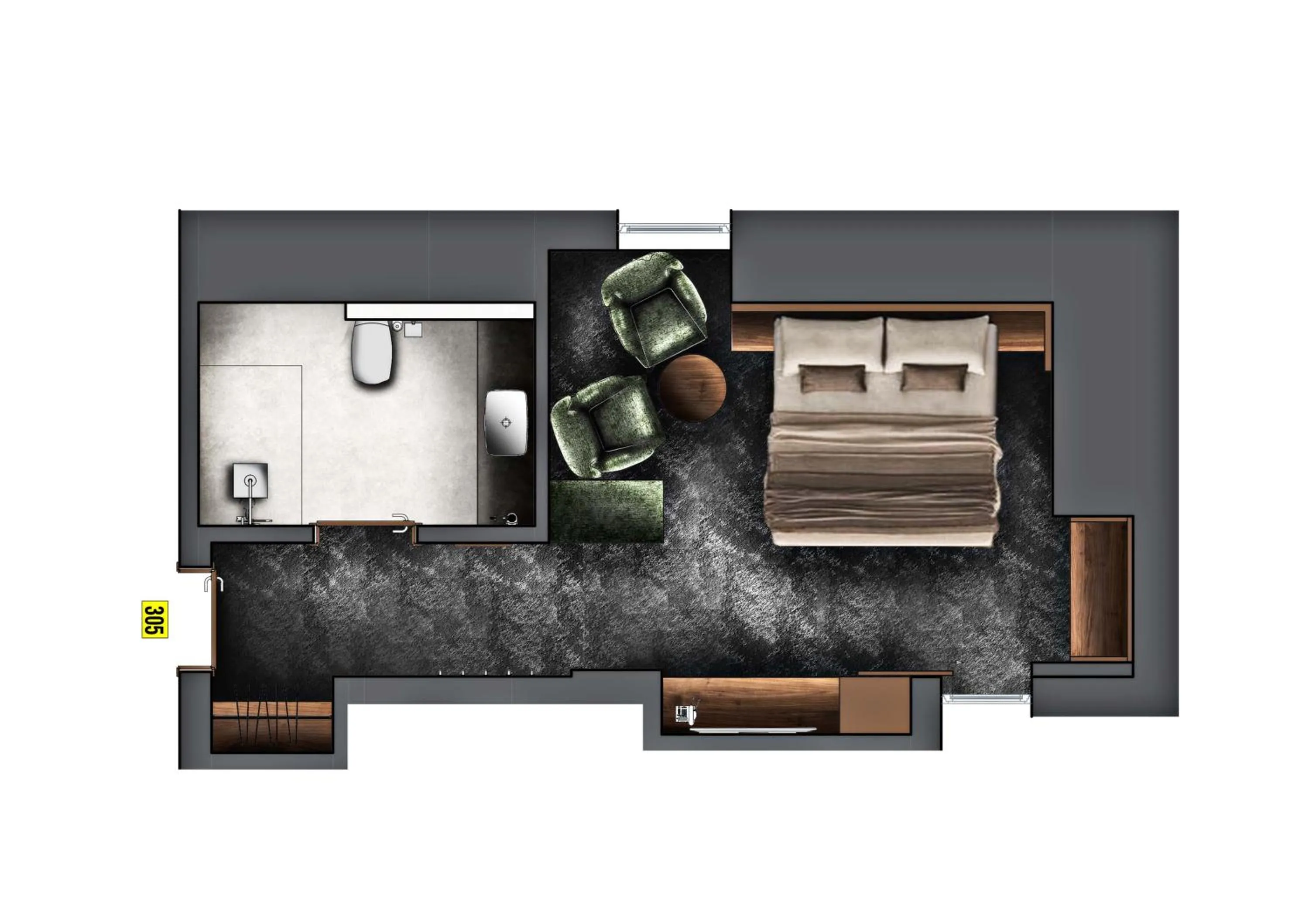 Photo of the whole room in Hotel Garni Astoria