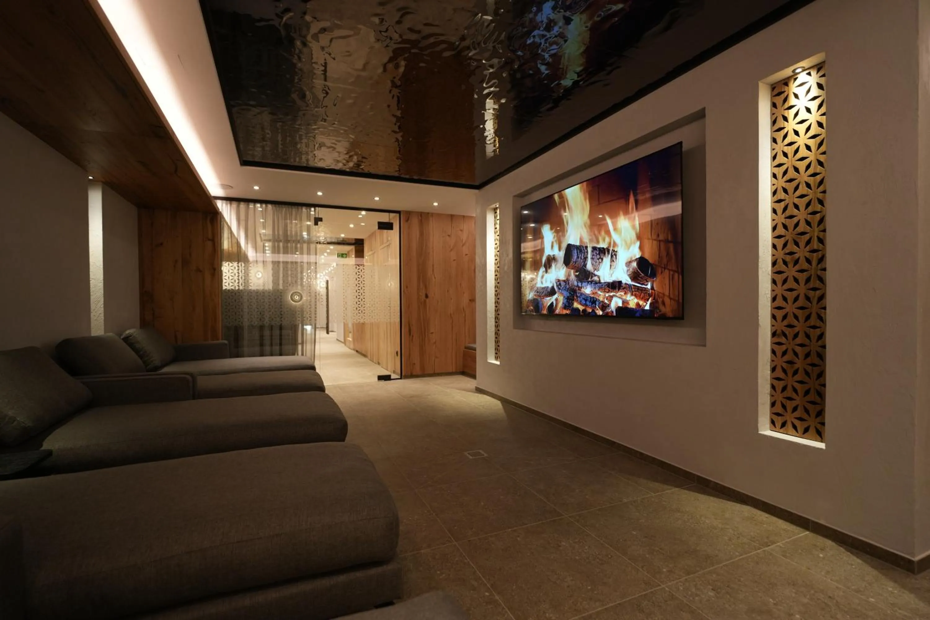 Sauna in Hotel Garni Astoria