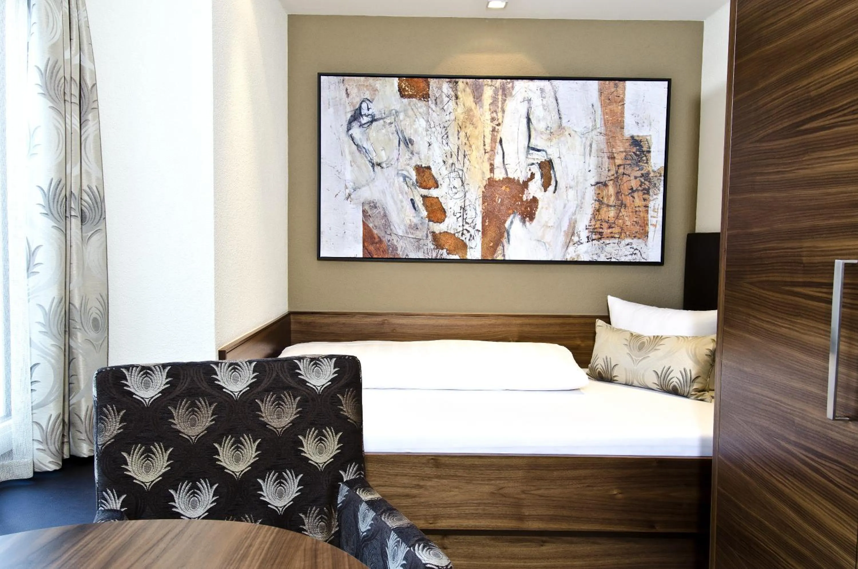 Bedroom, Bed in Hotel Garni Astoria