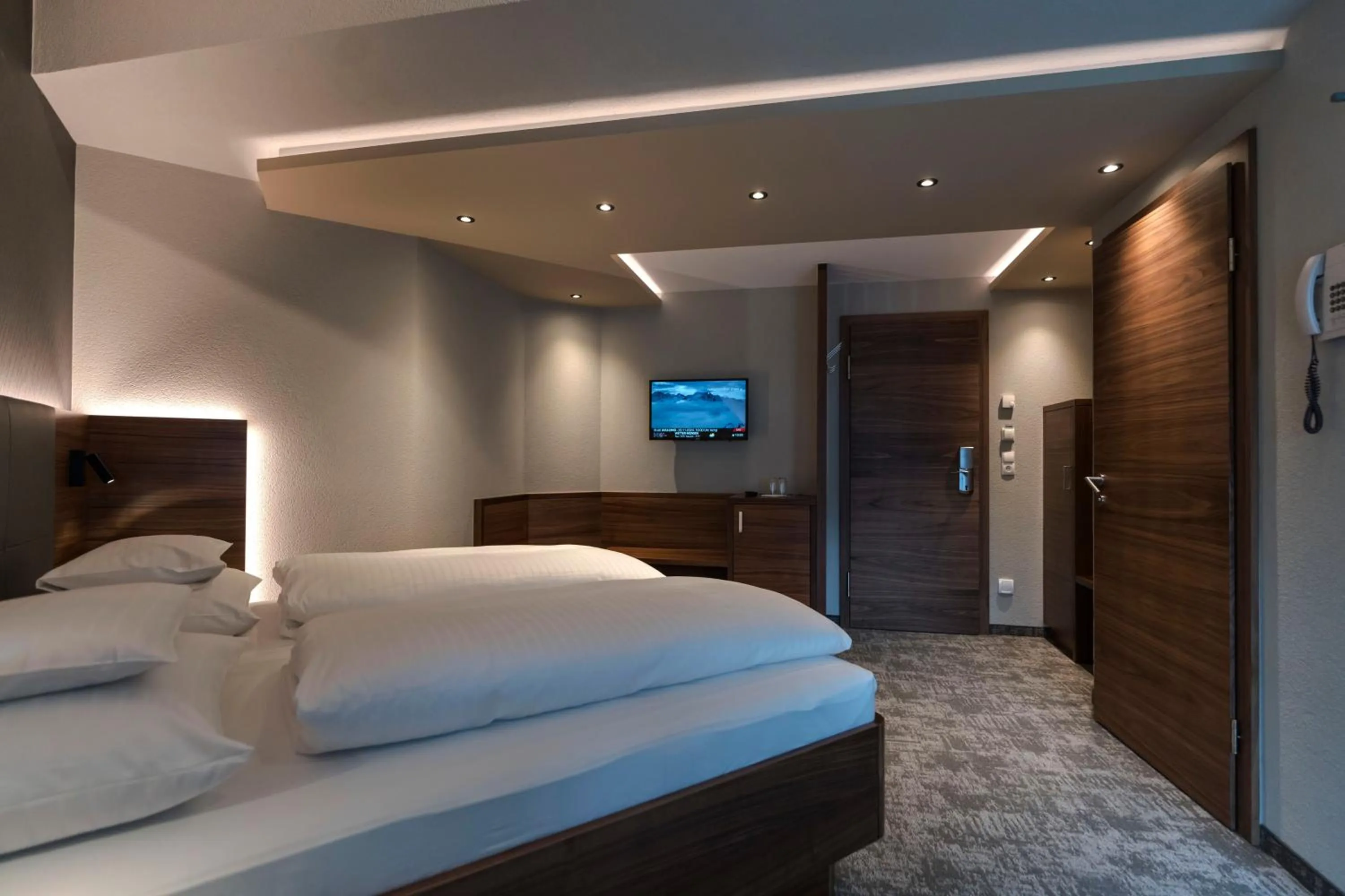 Bedroom, Bed in Hotel Garni Astoria