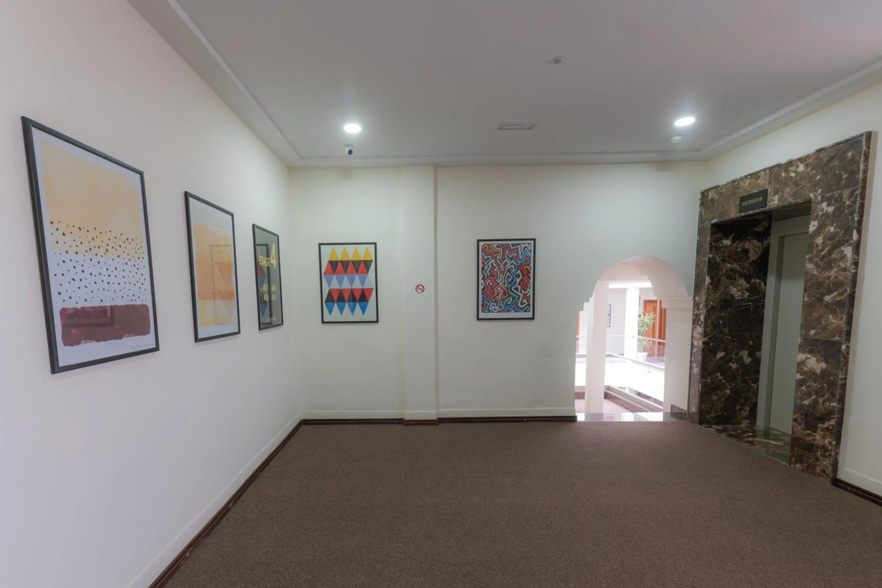 Decorative detail in Olympic Inn Casablanca