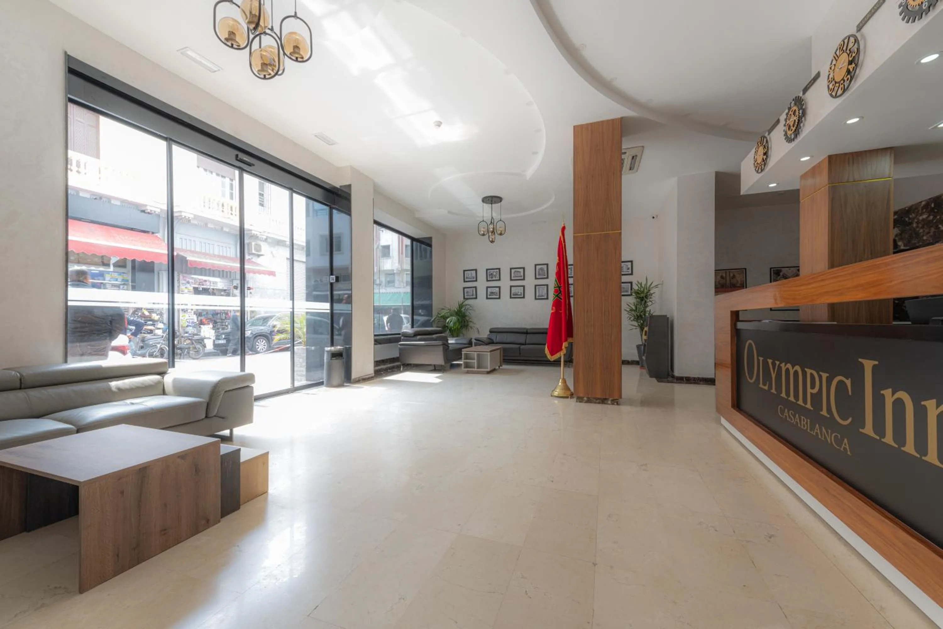 Lobby or reception in Olympic Inn Casablanca