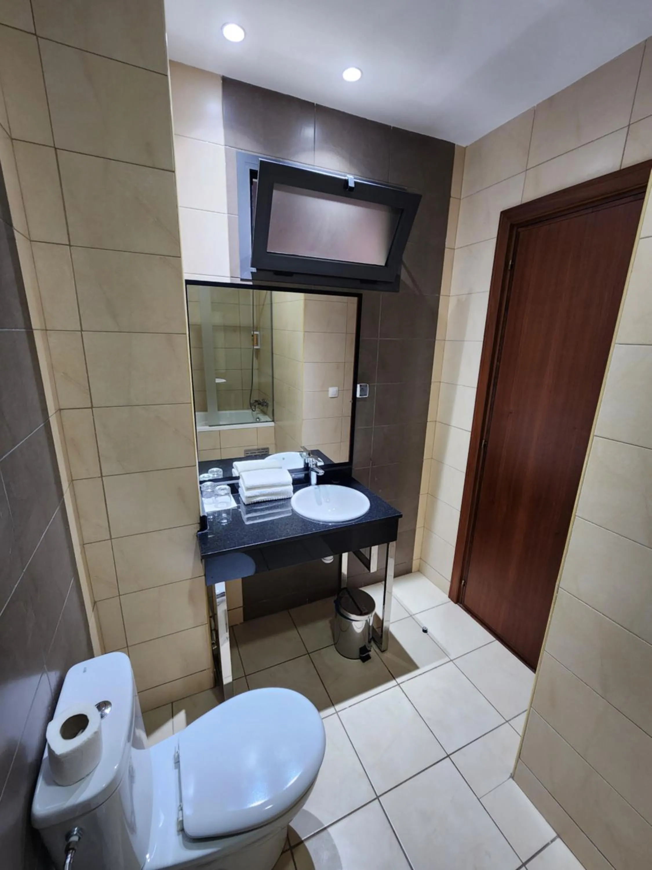 Toilet in Olympic Inn Casablanca