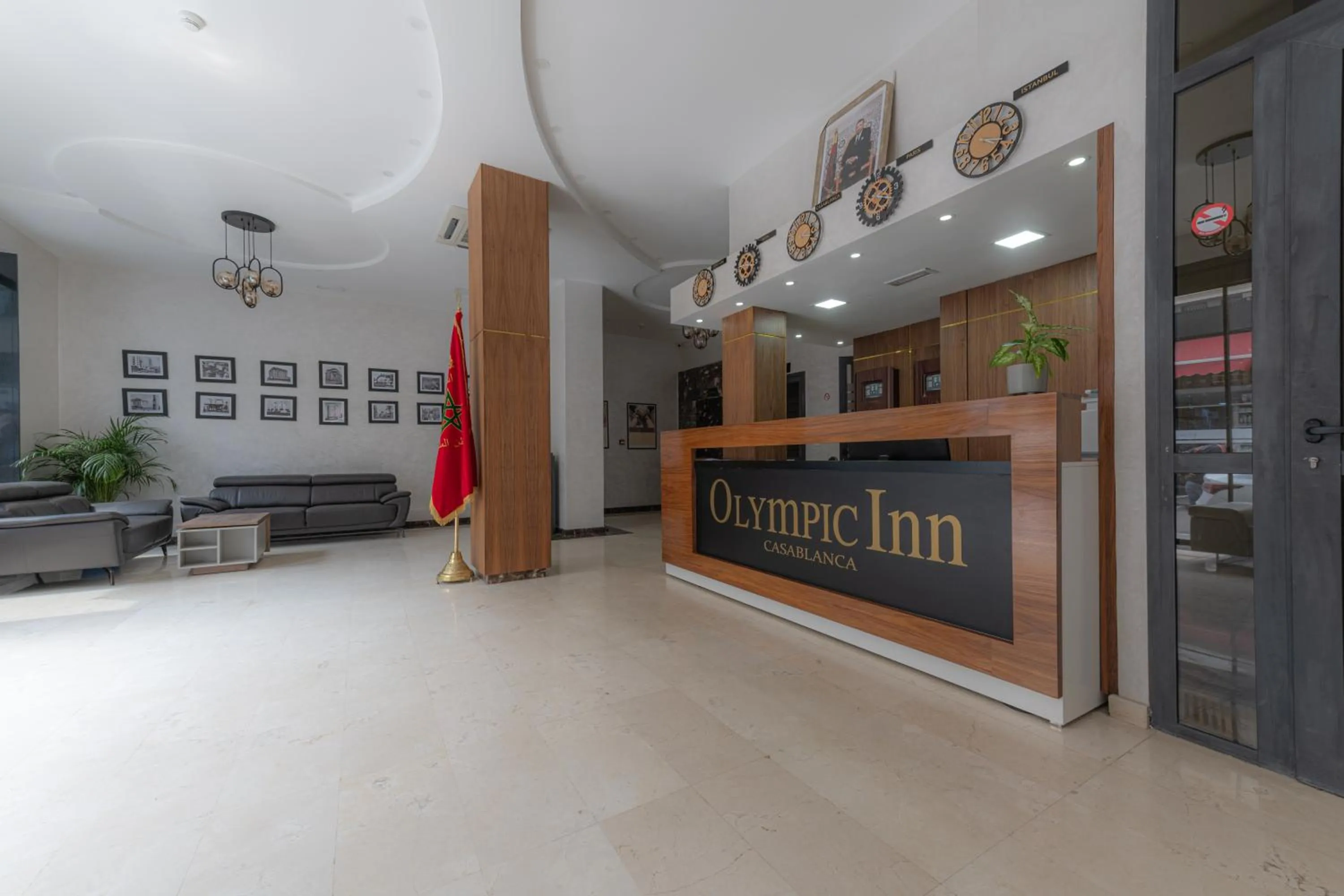 Lobby or reception in Olympic Inn Casablanca