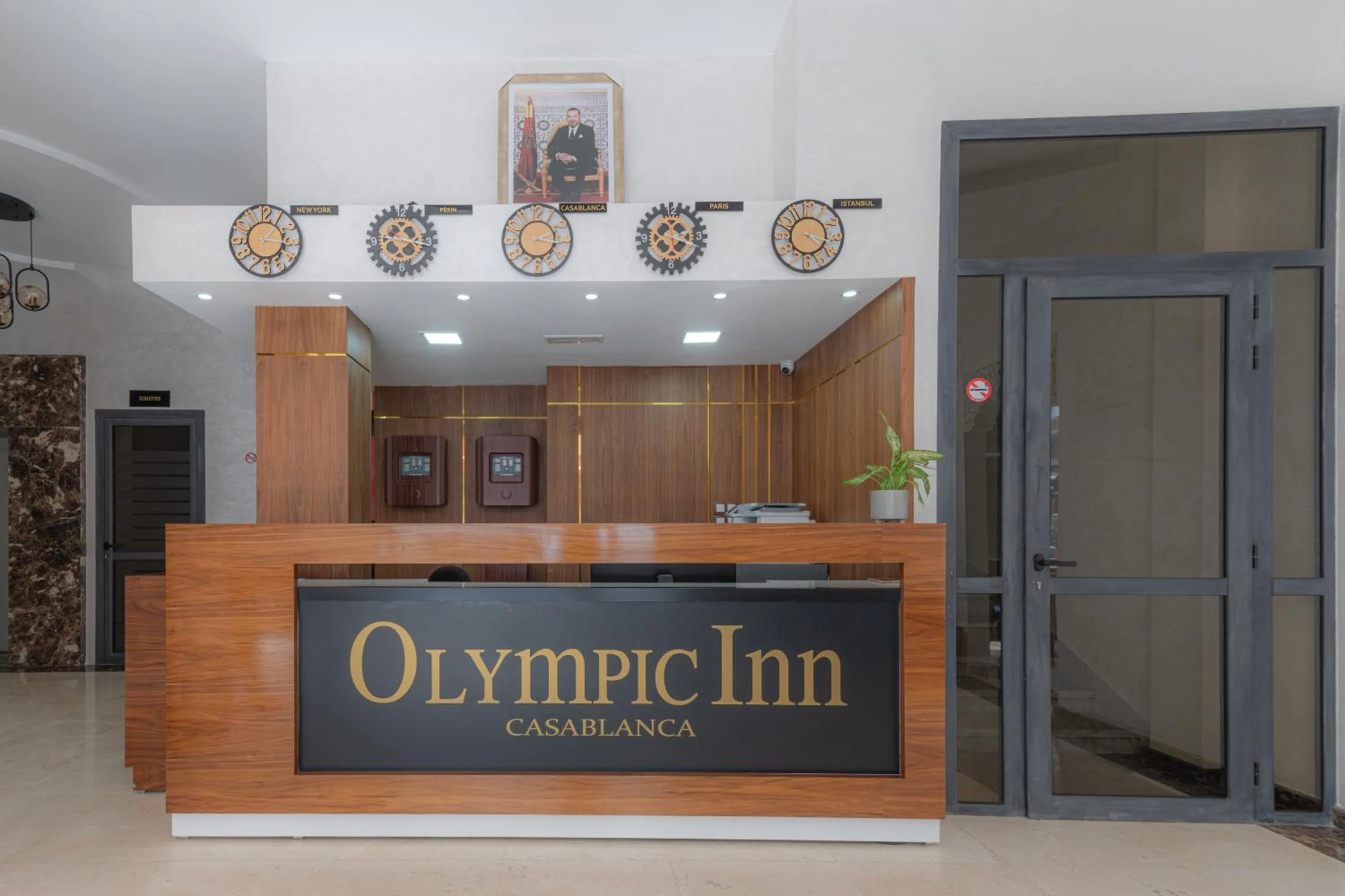 Lobby or reception in Olympic Inn Casablanca