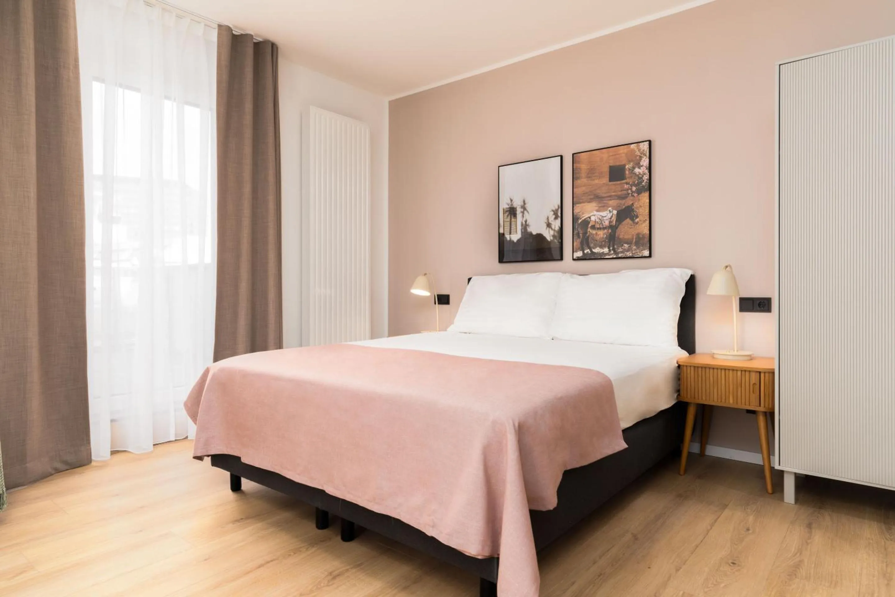 Bed in Limehome Vienna Favoritenstr