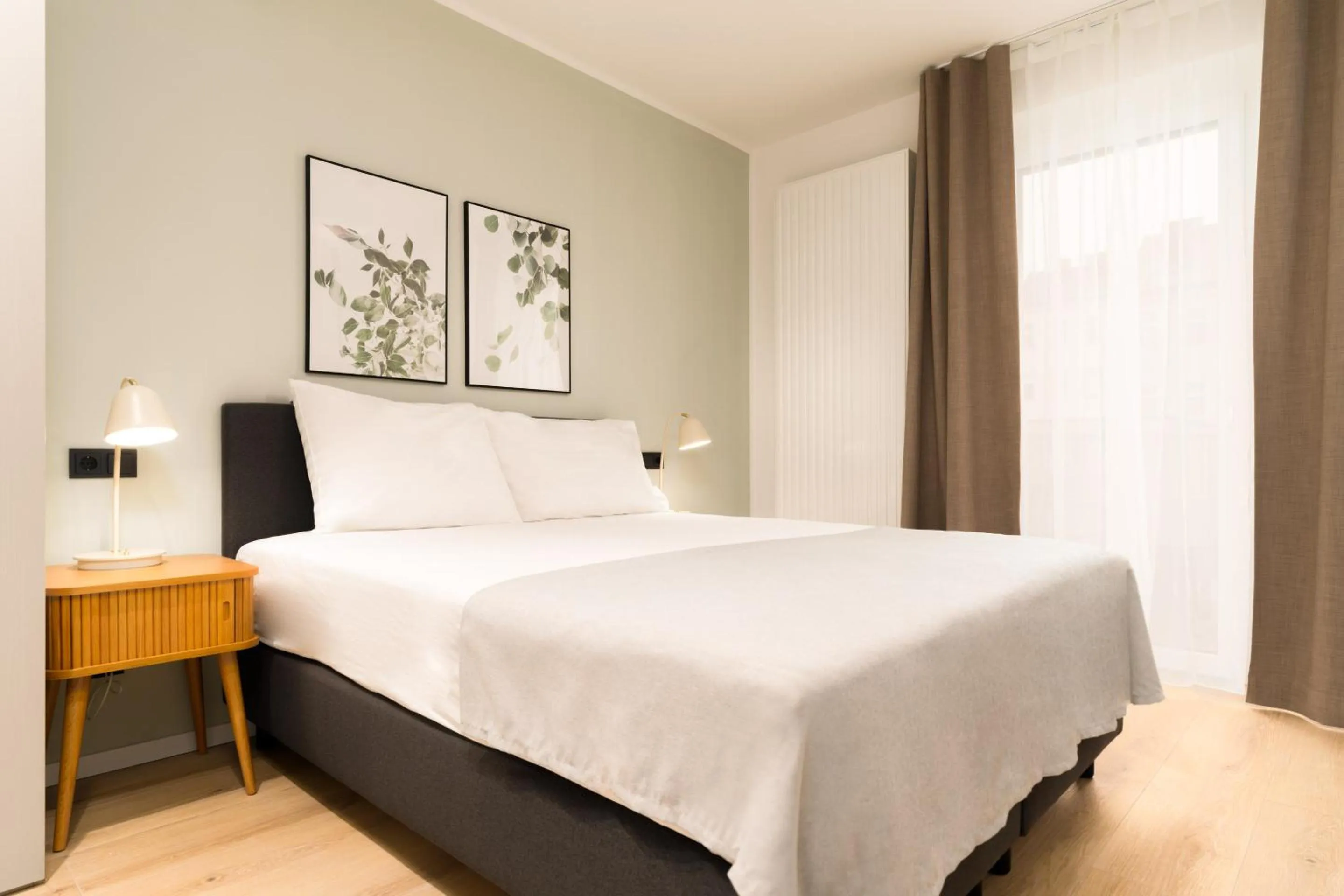 Bed in Limehome Vienna Favoritenstr