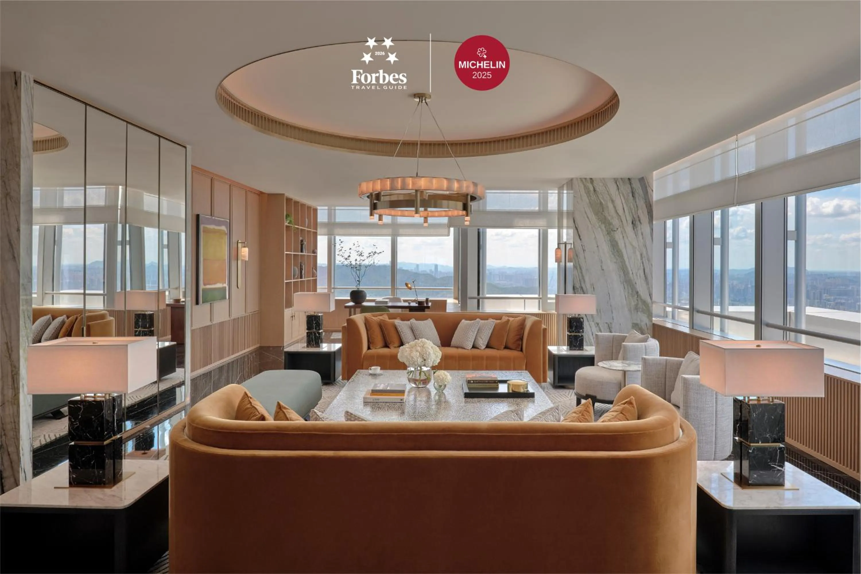 Living room in Park Hyatt Changsha