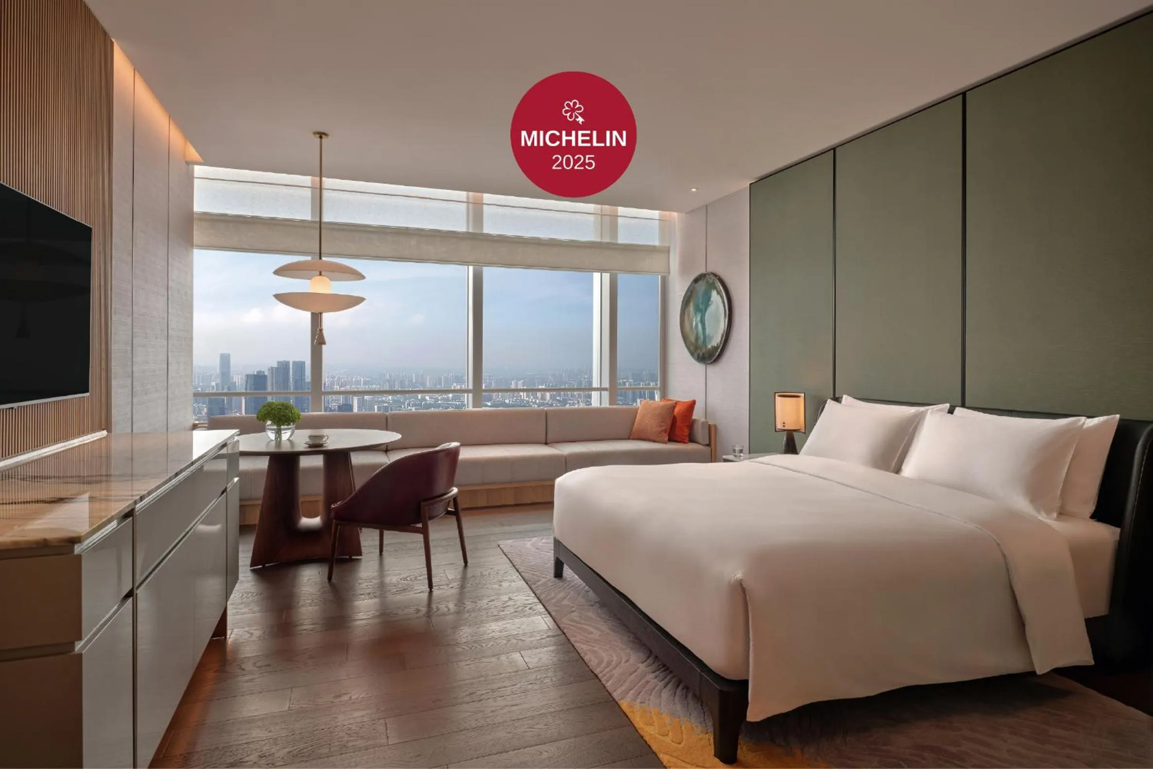 Bedroom, Bed in Park Hyatt Changsha