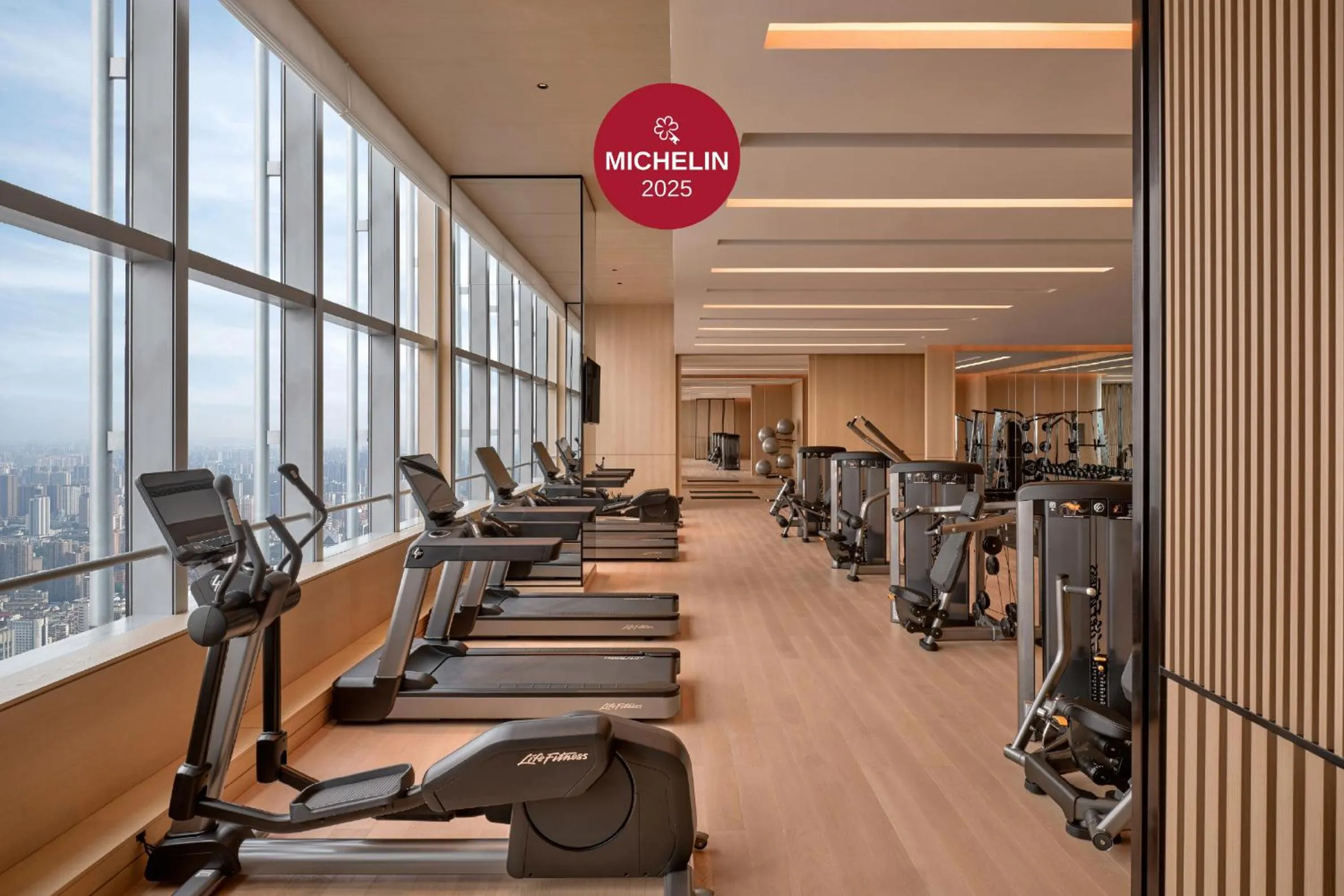 Fitness centre/facilities in Park Hyatt Changsha