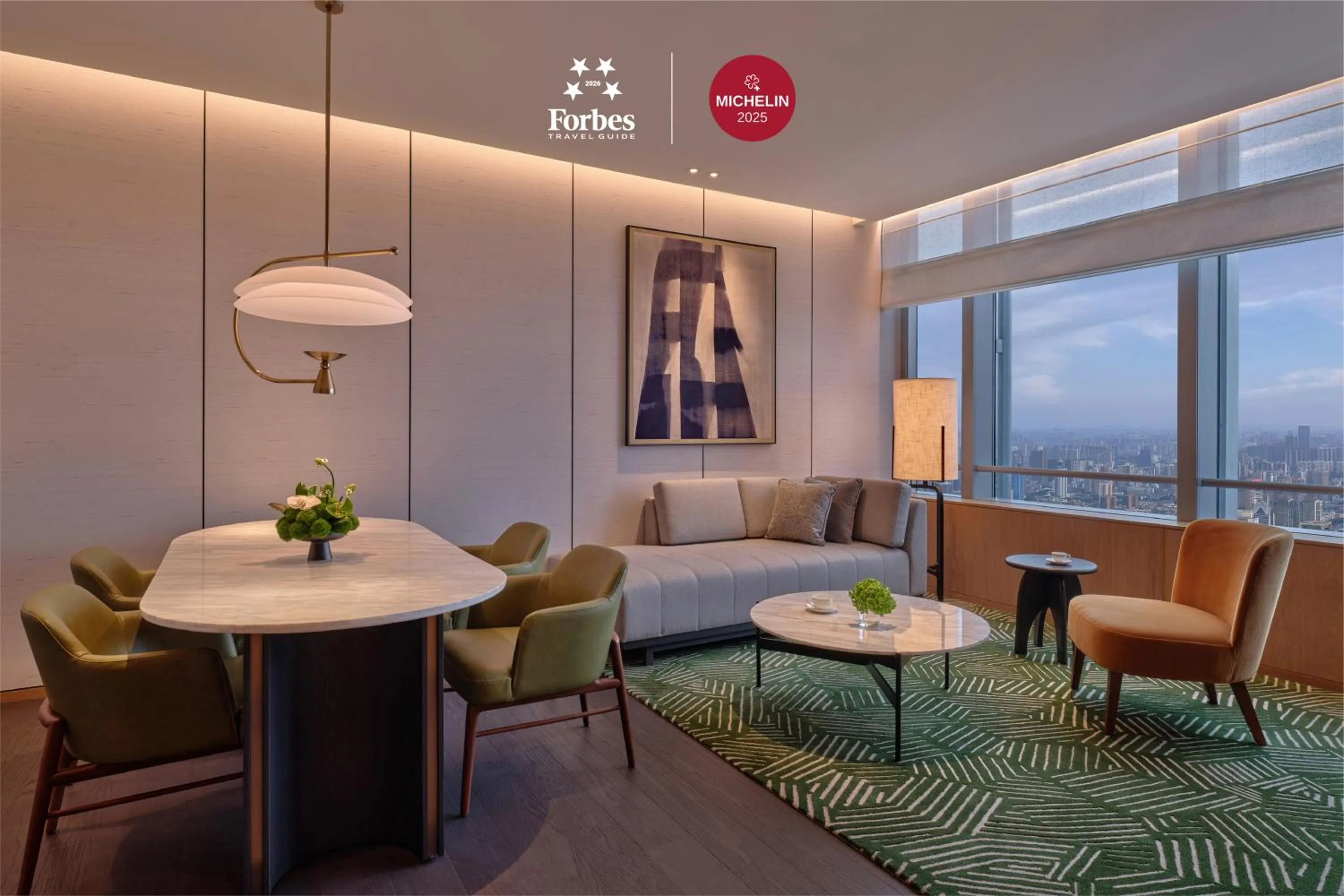 Living room in Park Hyatt Changsha