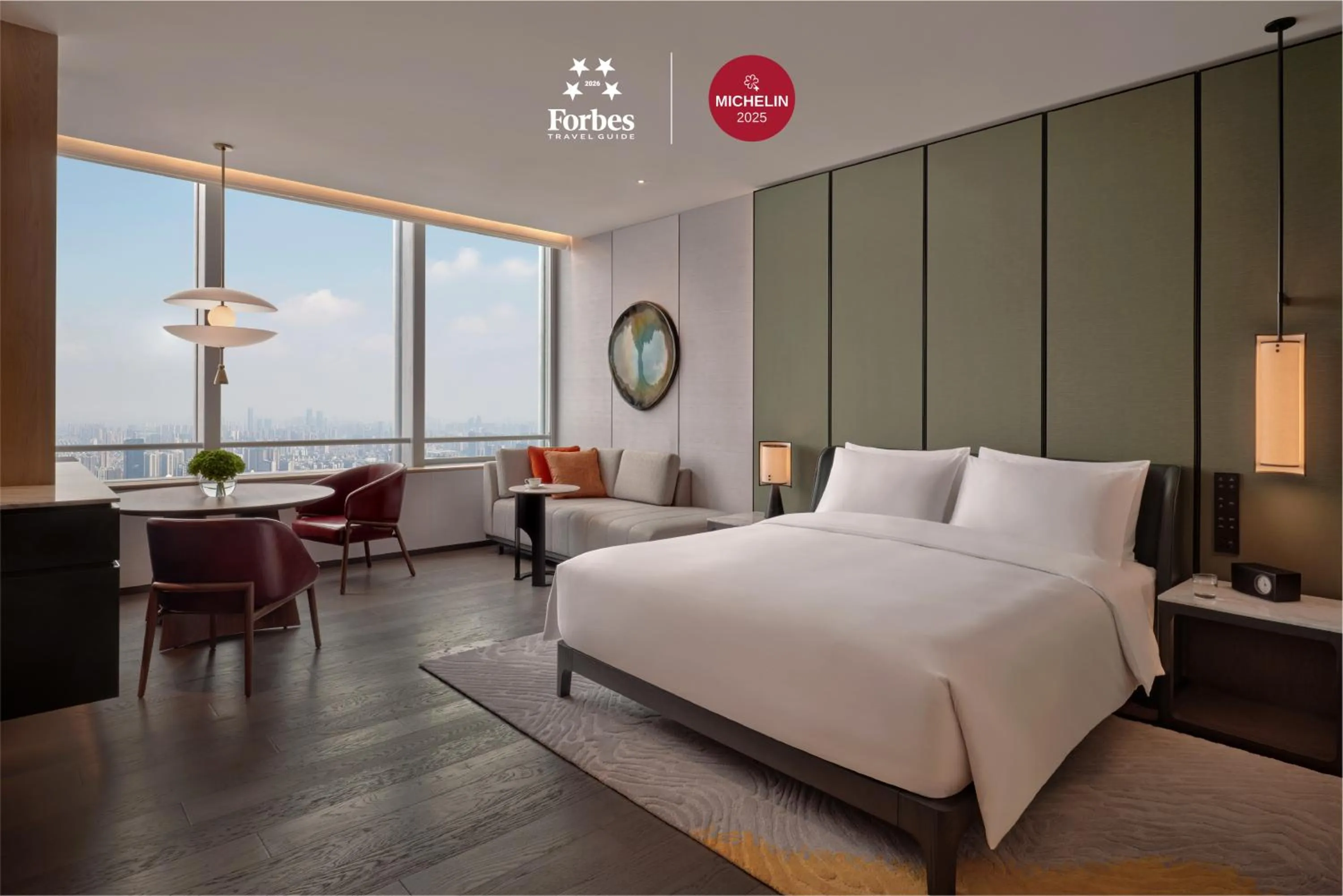 Bedroom, Bed in Park Hyatt Changsha