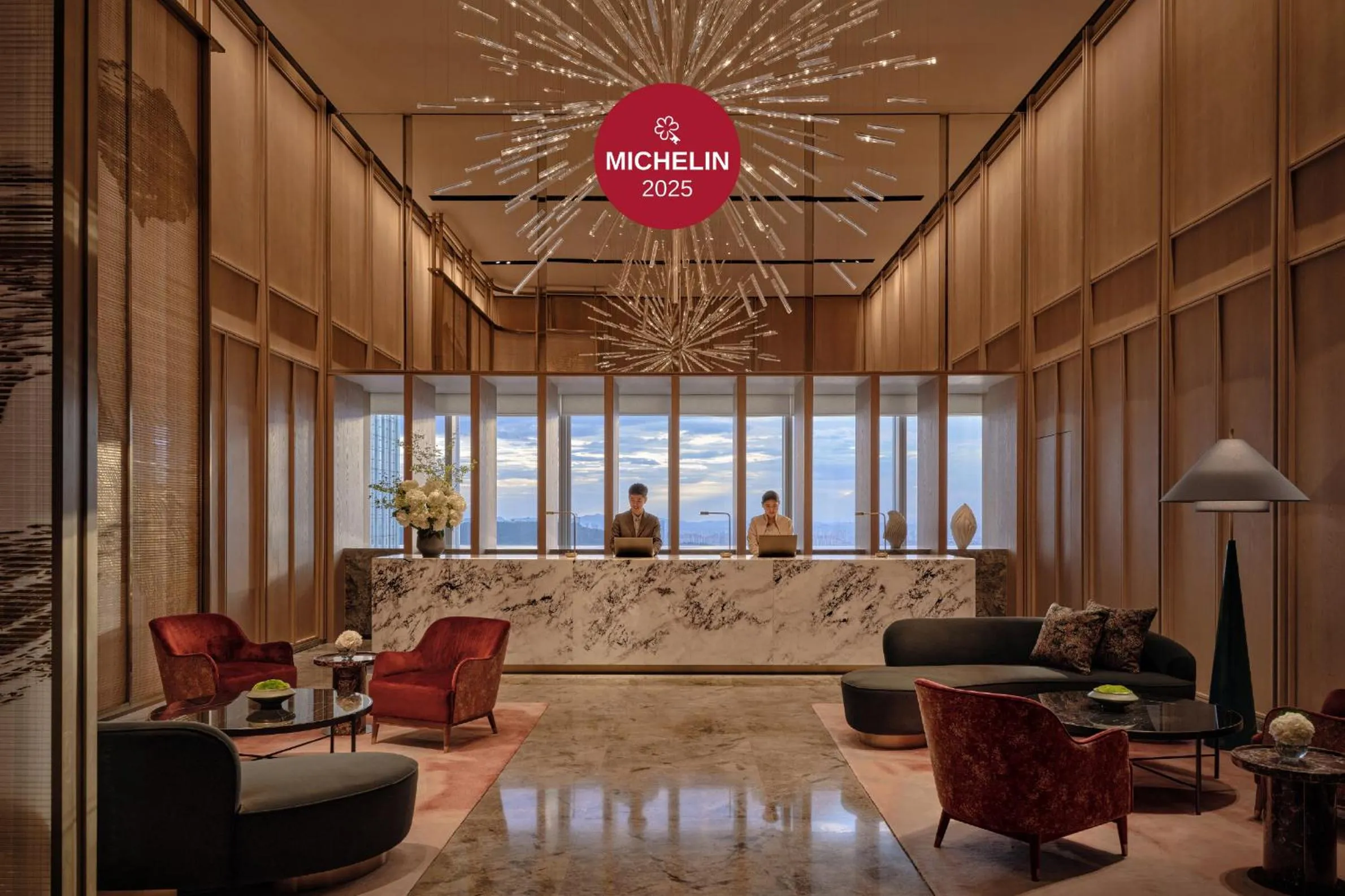 Lobby or reception in Park Hyatt Changsha